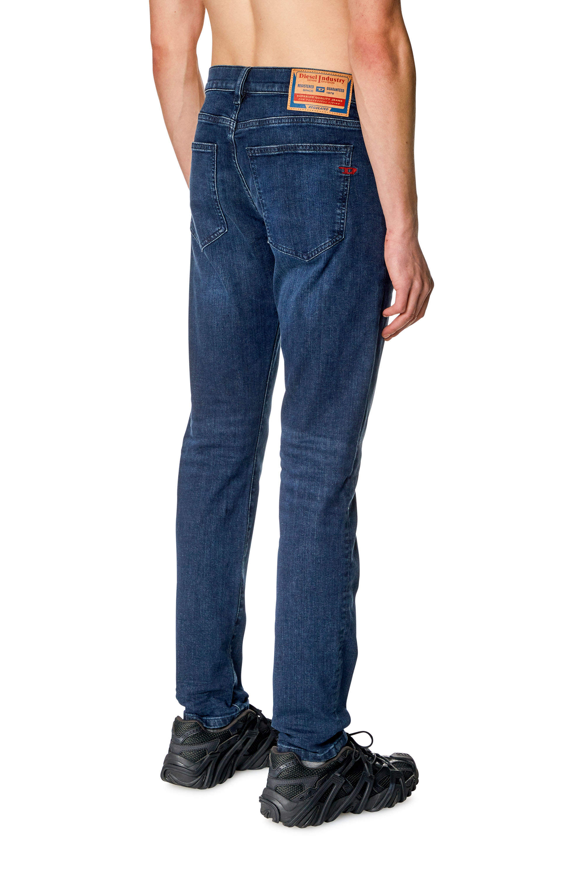 Diesel - Slim Jeans 2019 D-Strukt 0CNAA, Dark Blue - Image 3