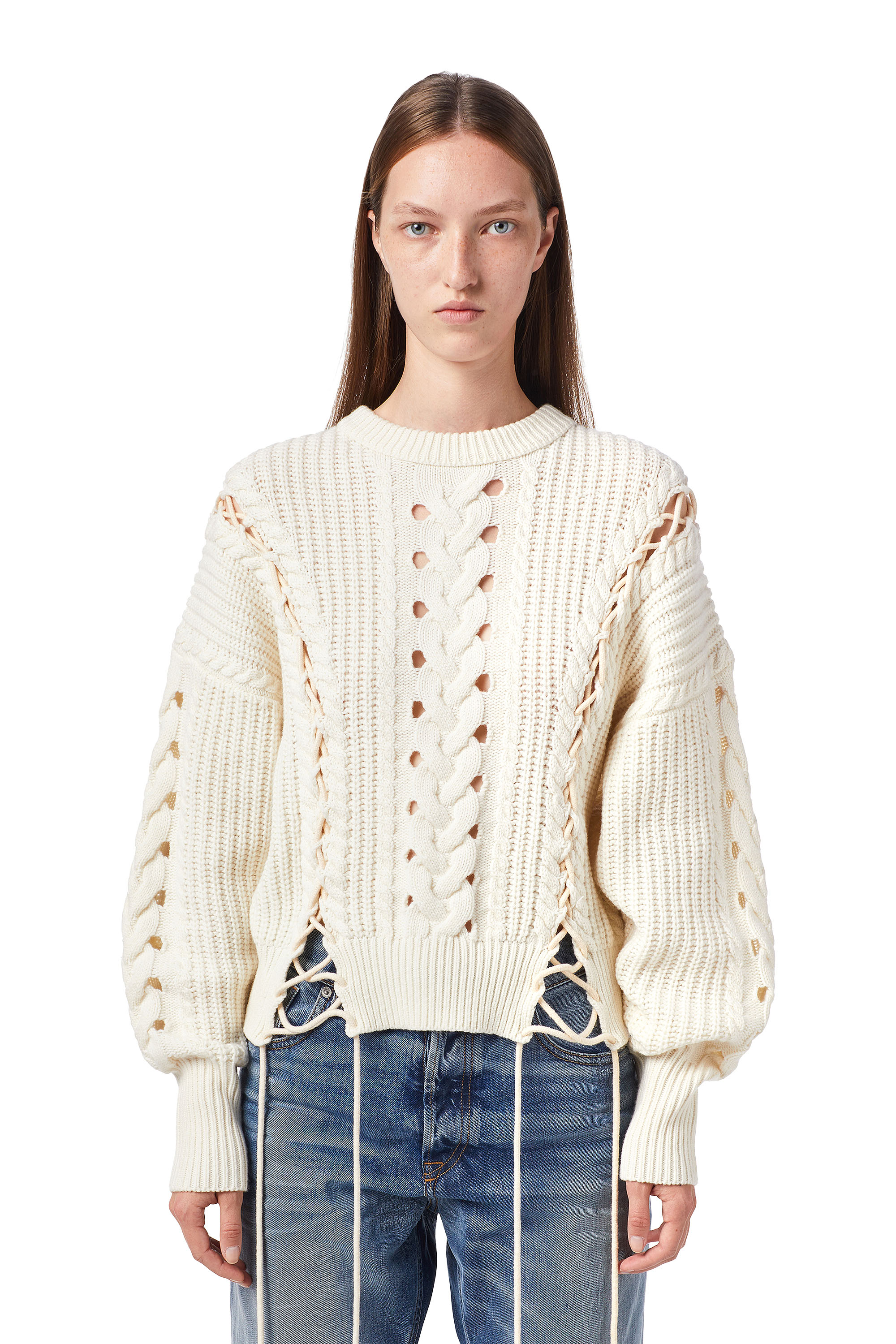 M-NEBRASKA, White - Knitwear