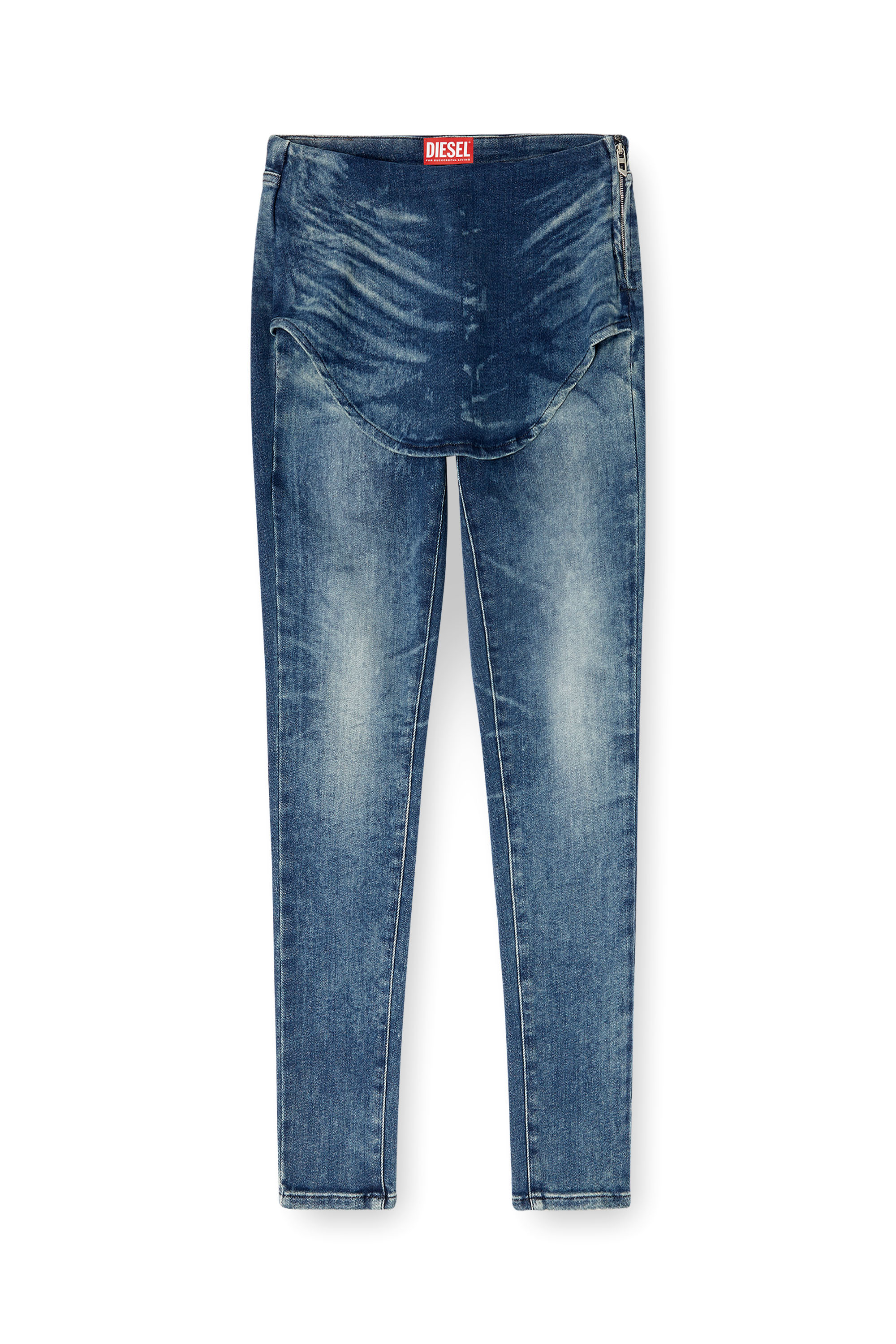 Diesel - Woman's Slim Jeans D-Gnol 09M95, Medium blue - 3