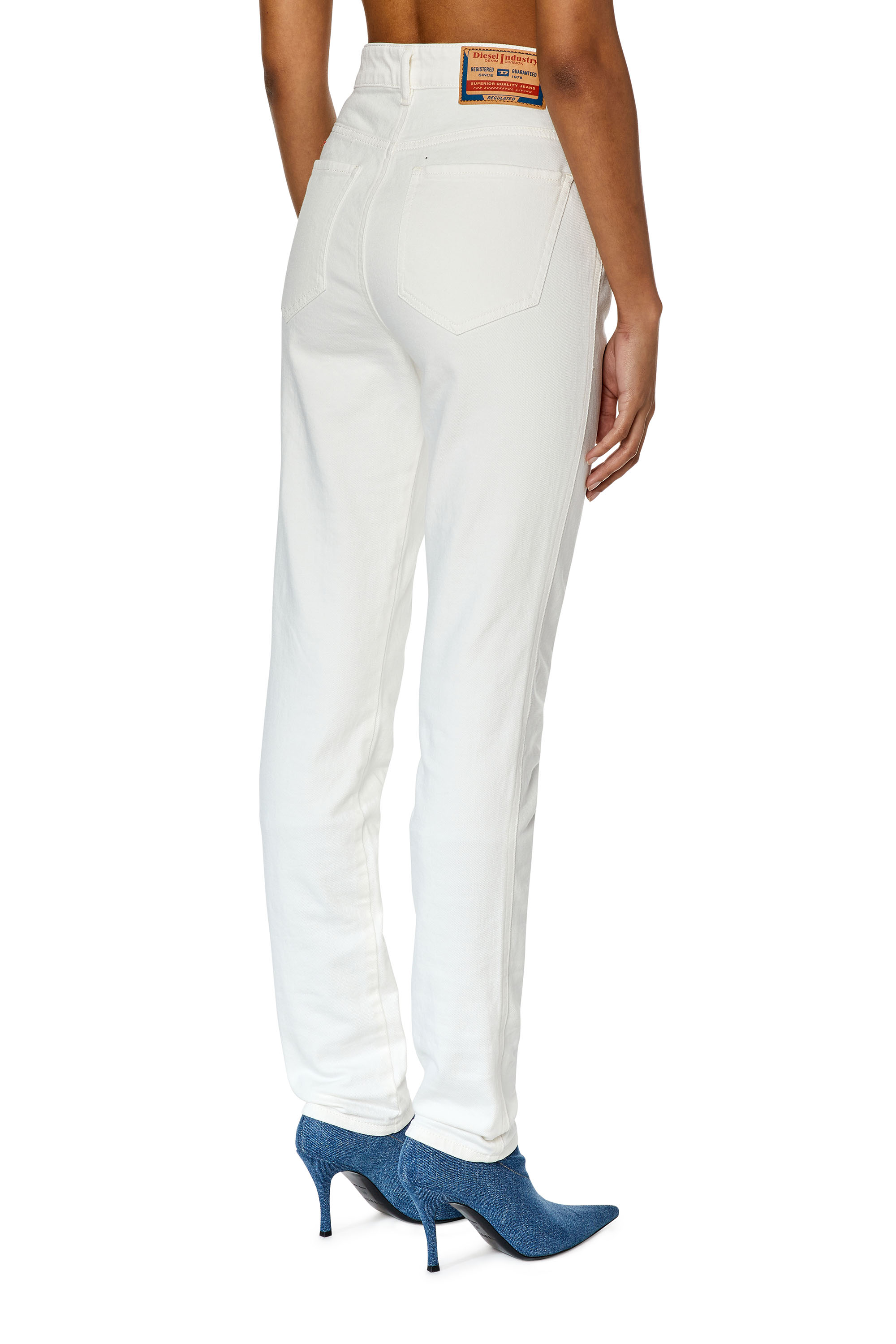 Diesel - 1994 09D63 Straight Jeans, White - Image 4