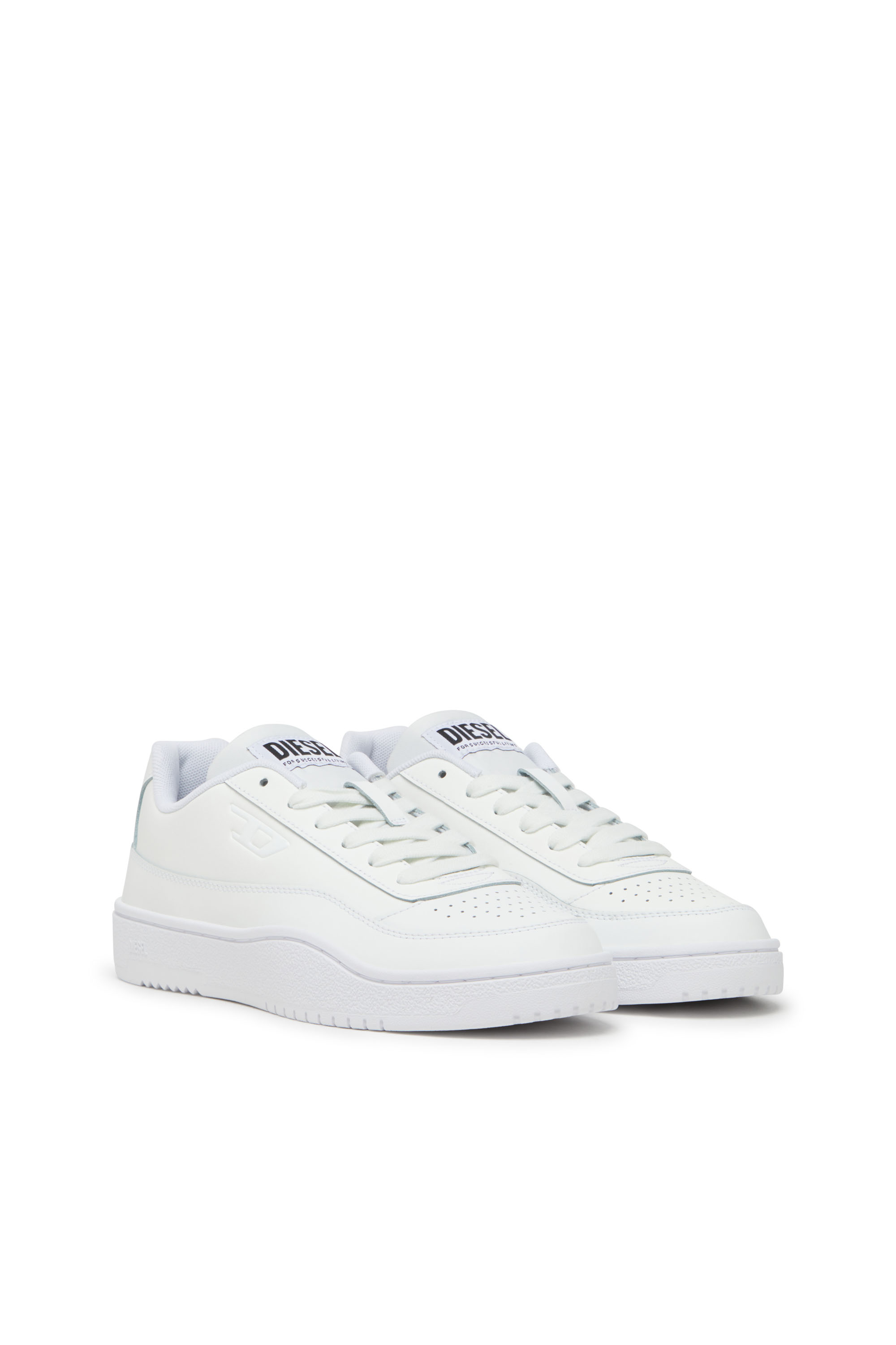 Diesel - S-TRACKER-D LOW W, Woman's S-Tracker-D-Low top sneaker in White - 2