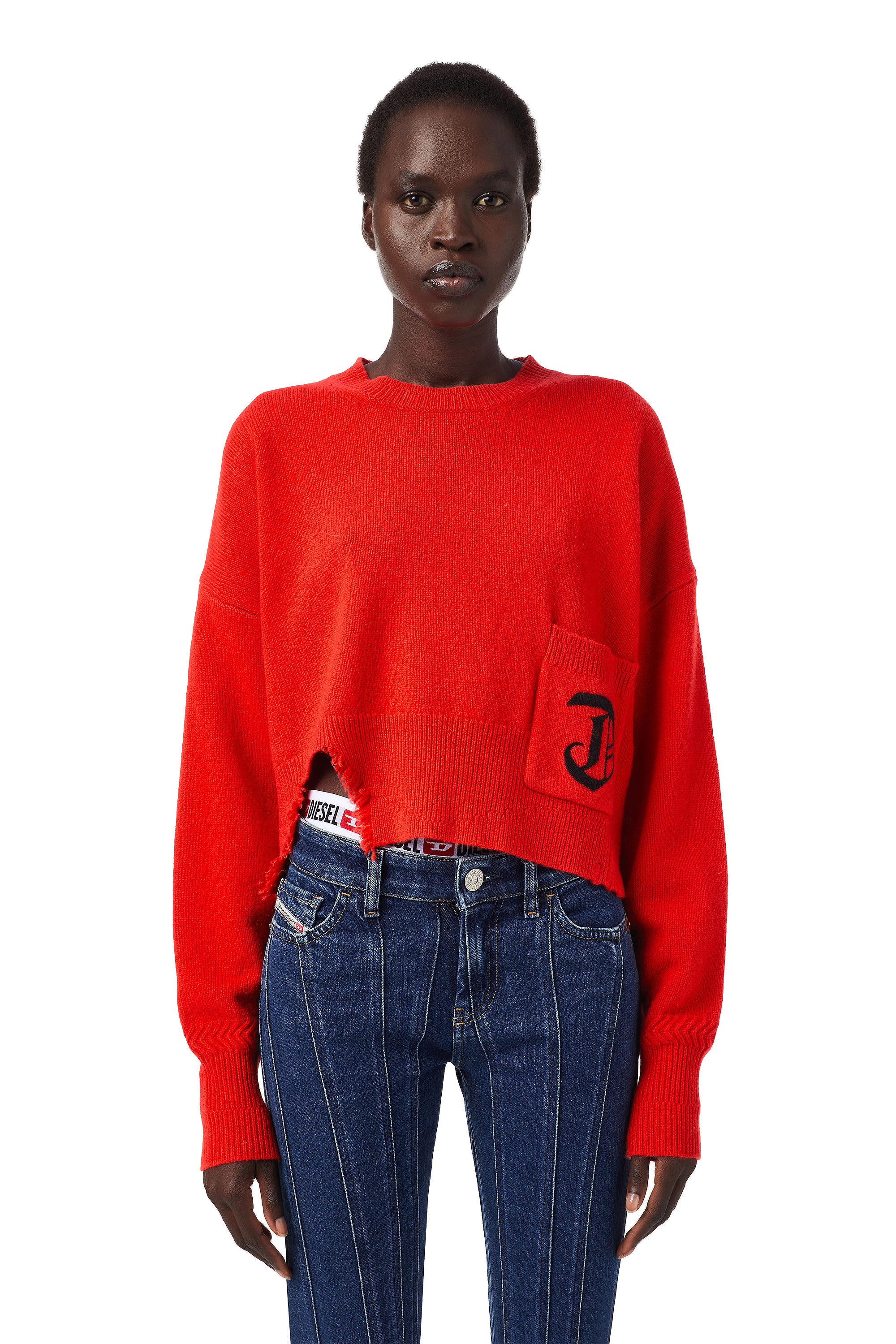 M-IDAHI, Orange - Knitwear