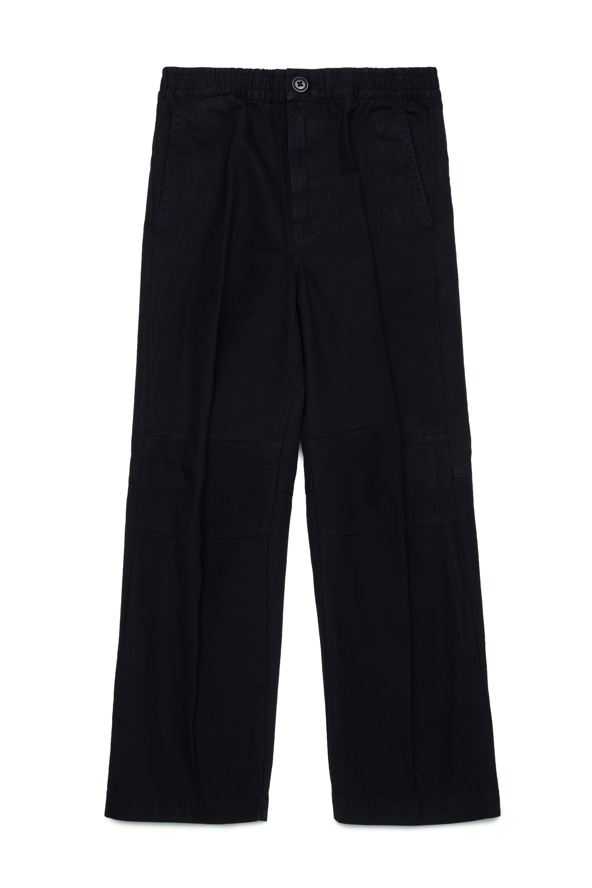 Diesel - PTINO, Man's Workwear trousers with Oval D in Black - 1