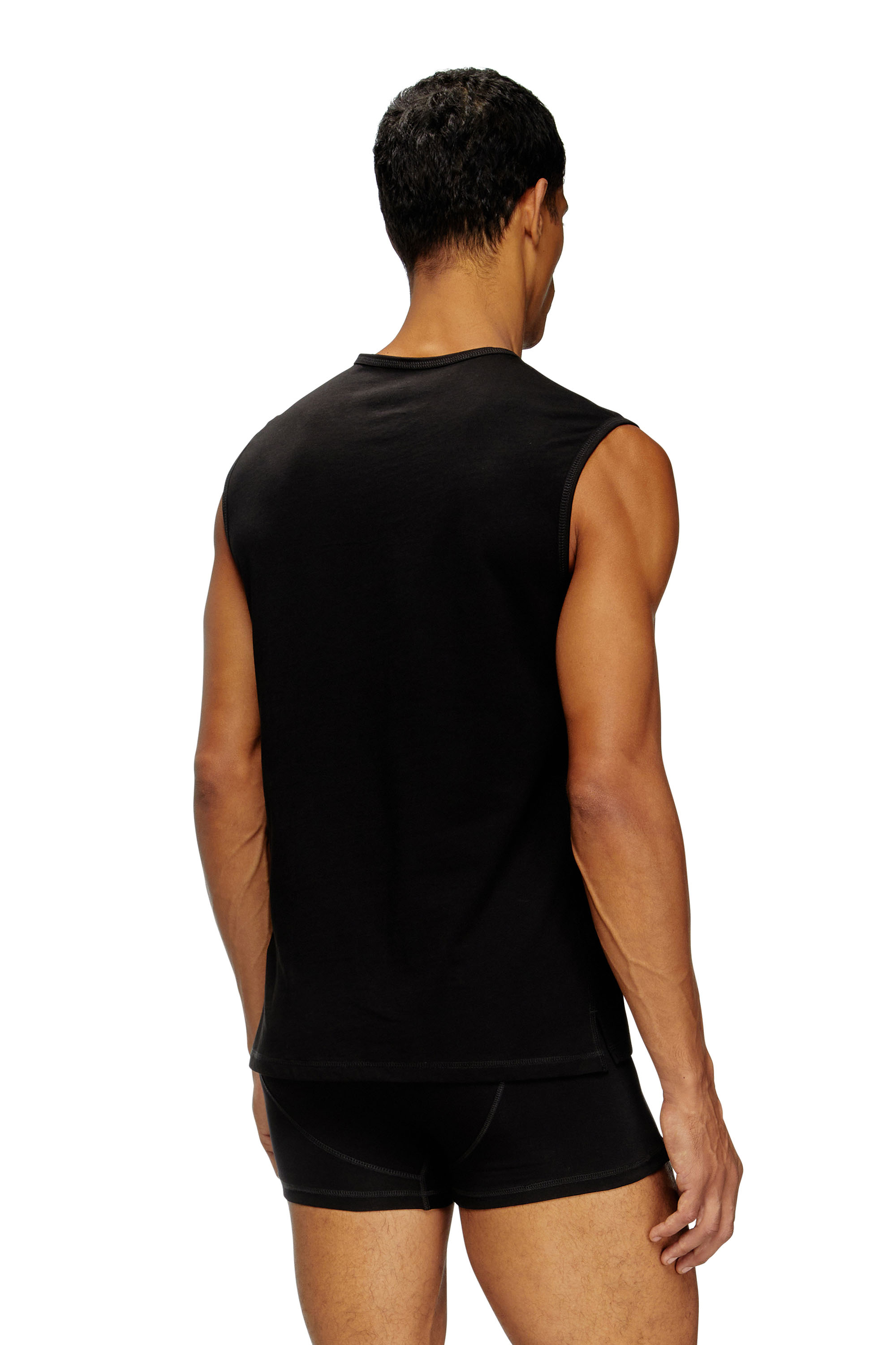 Diesel - TOM-UTLT-2PACK, Man's 2-pack tank top in Black - 3