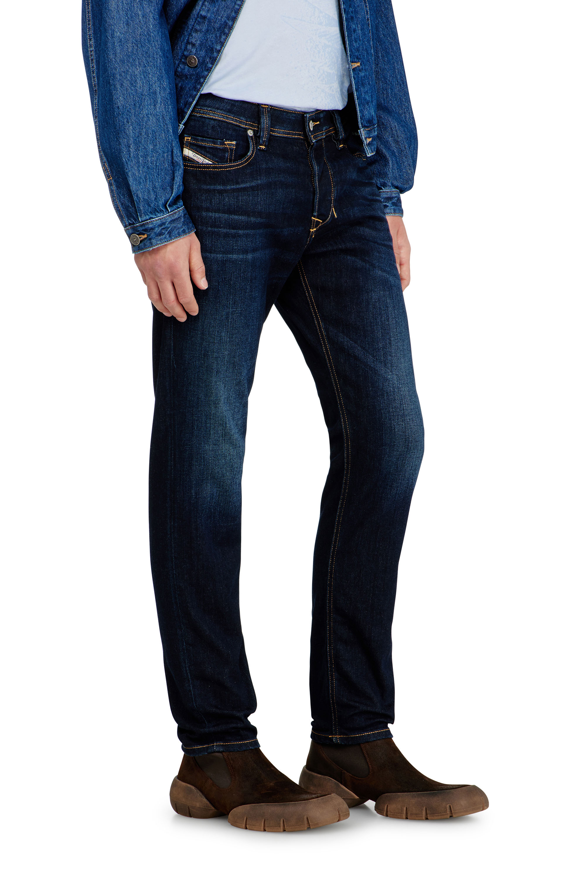 Diesel - Man's Regular Jeans 1986 Larkee-Beex 09Q15, Dark Blue - 6