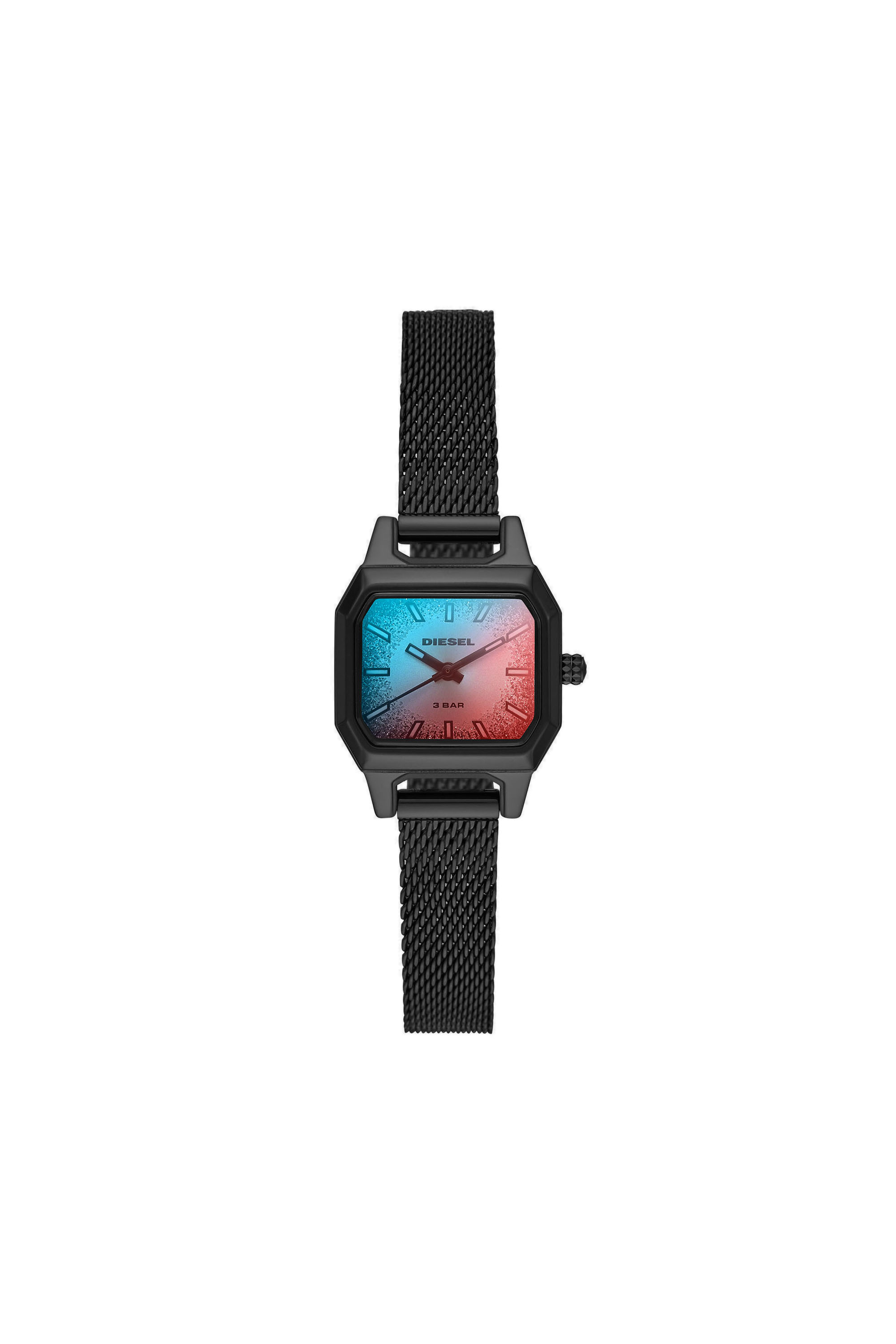 Diesel - DZ5594, Woman's Callie three-hand black stainless steel watch in Black - 1