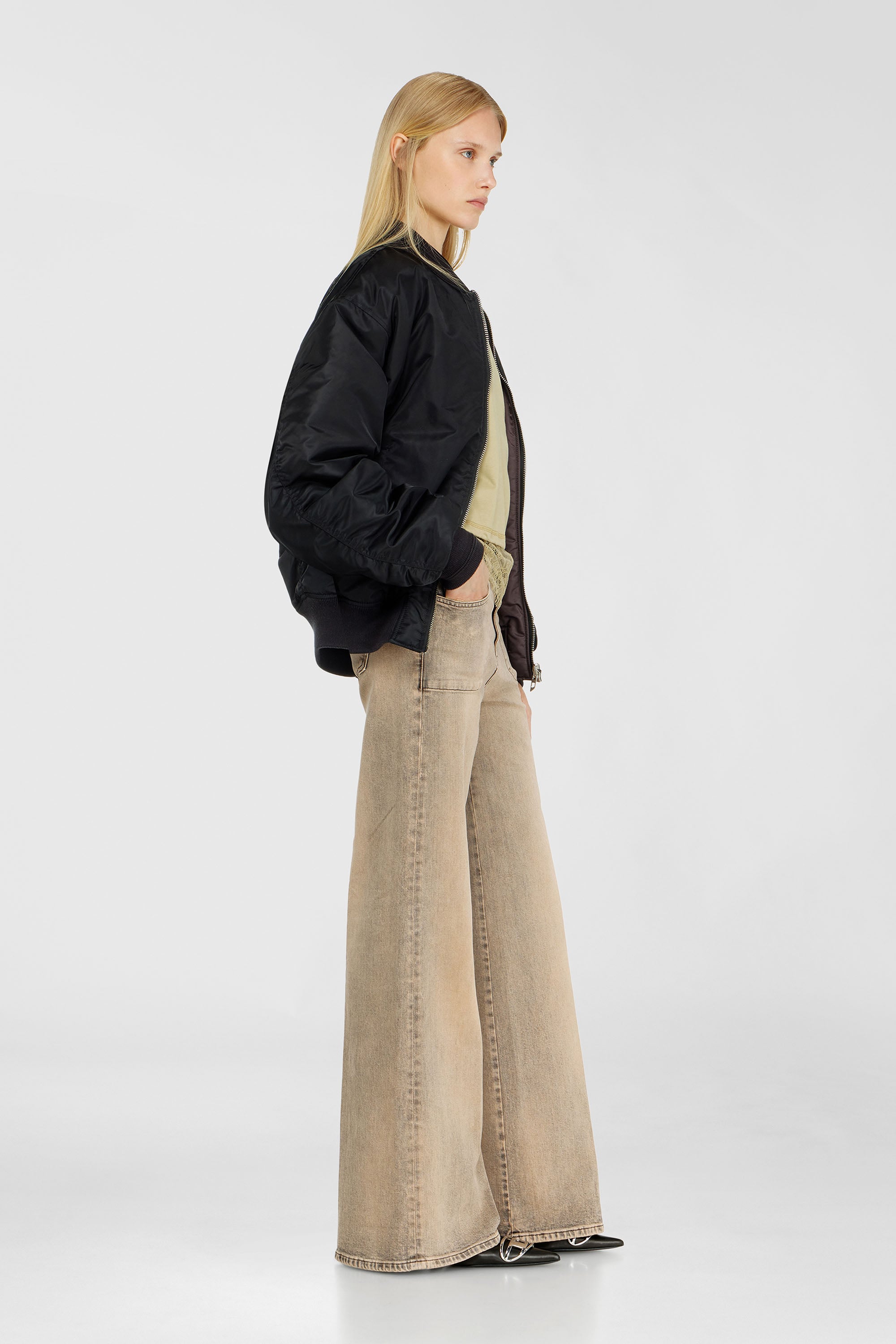 Flare Jeans Regular Waist 1978 D-Akemi