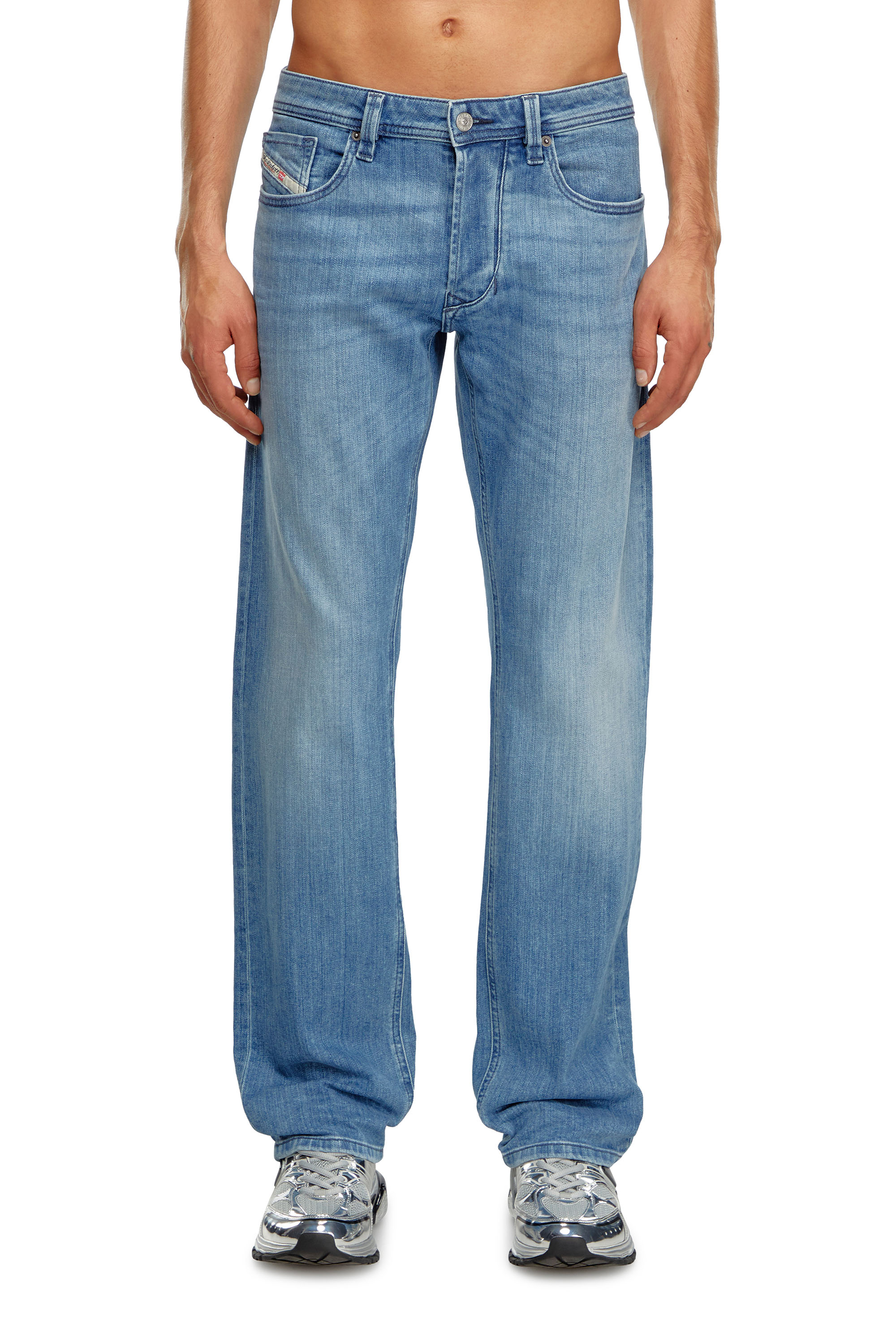 Regular Jeans 1985 Larkee 0GRDI, Light Blue Diesel - Man's Regular Jeans 1985 Larkee 0GRDI, Light Blue - 3