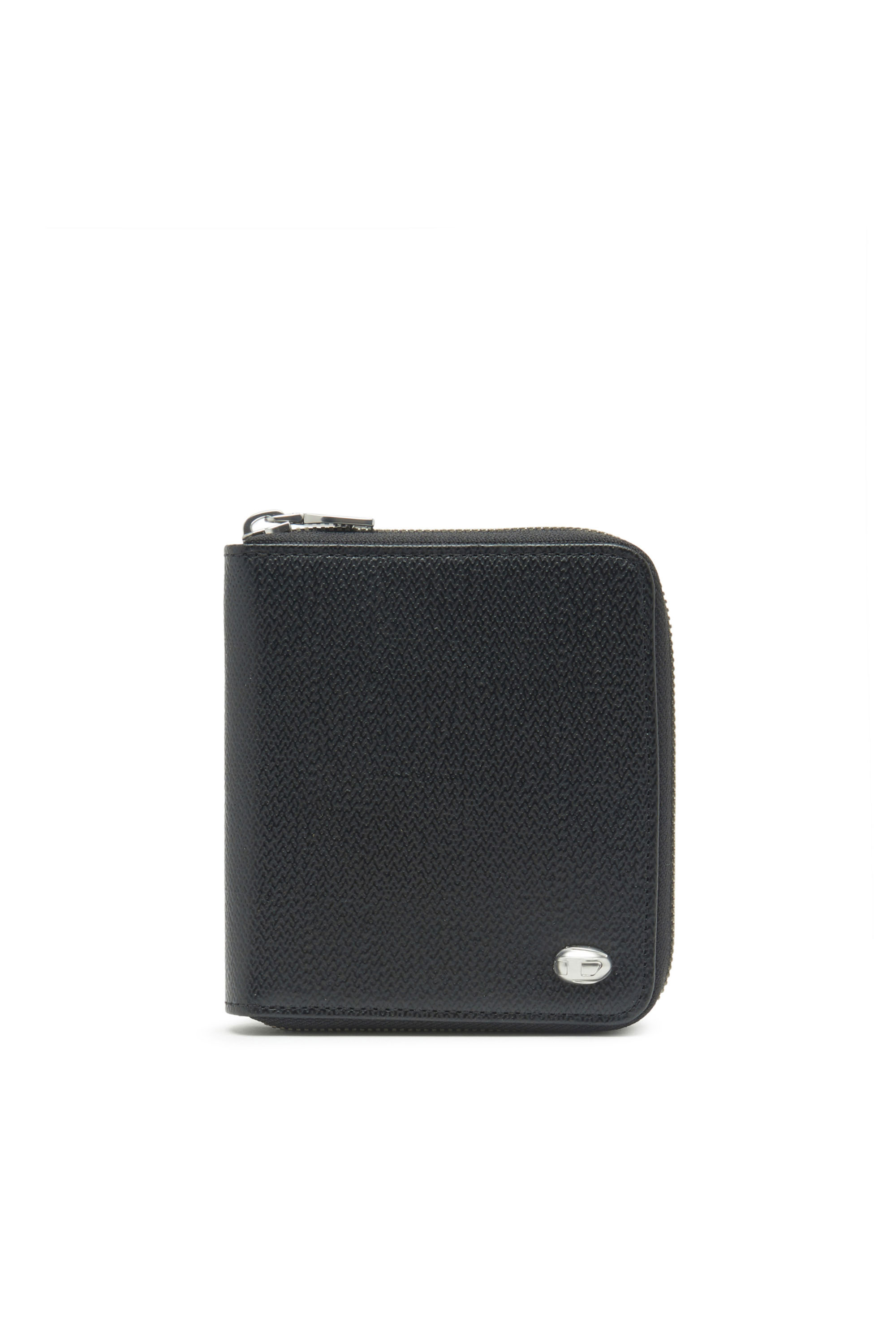 Diesel - BI-FOLD COIN ZIP M, Black - Image 1