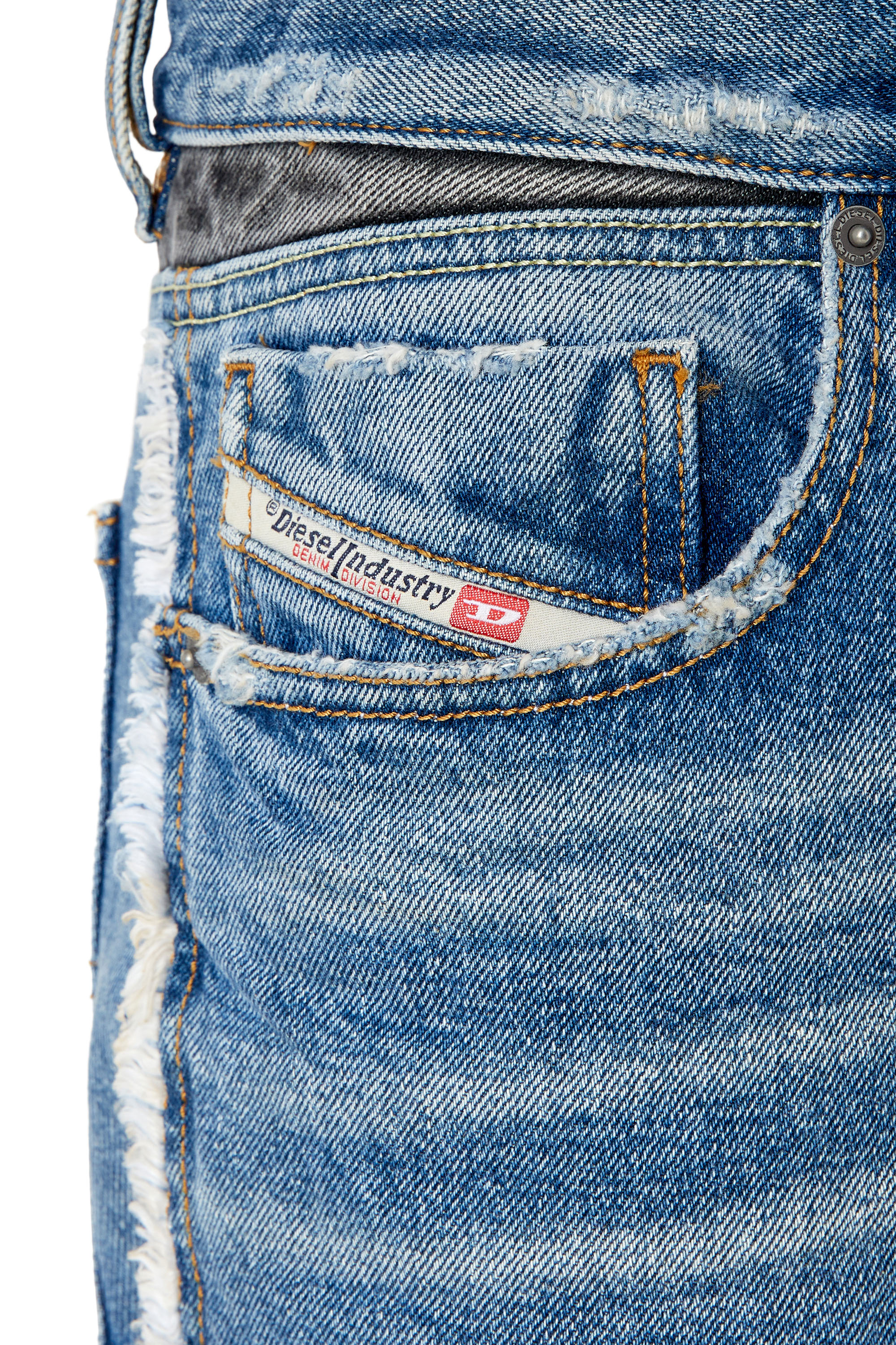 Diesel - 1995 D-Sark 09F20 Straight Jeans, Medium blue - Image 3