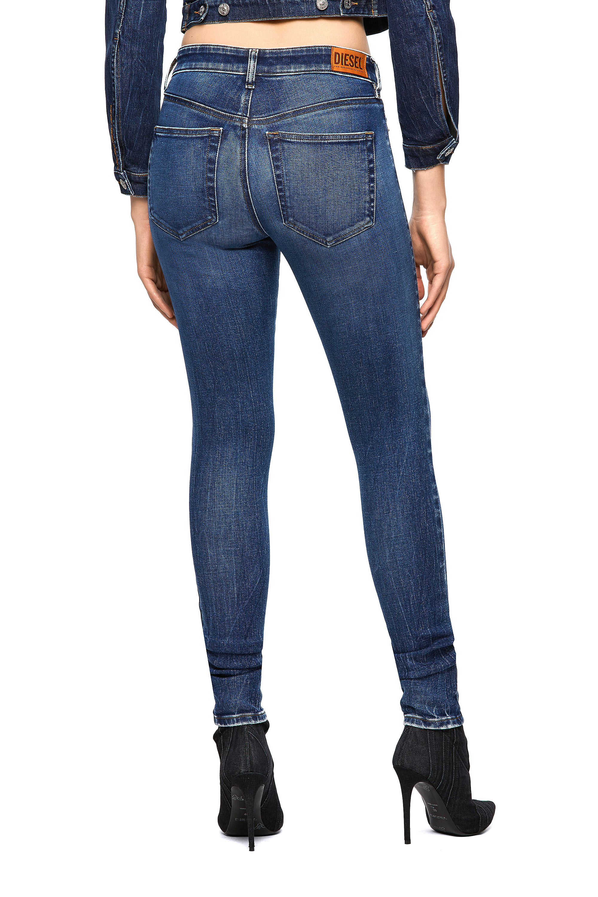 diesel slandy super skinny jeans