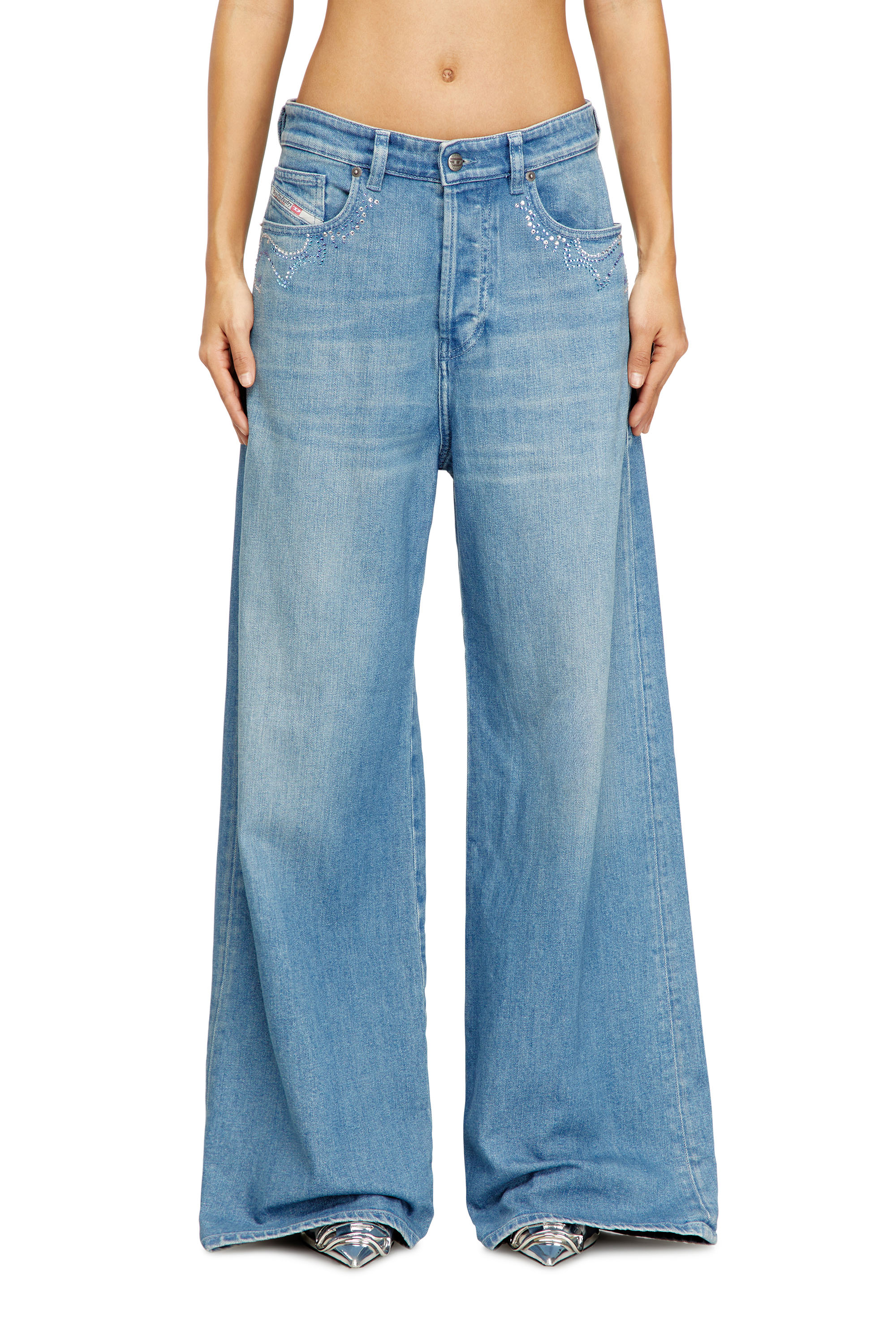 Diesel - Woman's Relaxed Jeans 1996 D-Sire 09Q18, null - 1