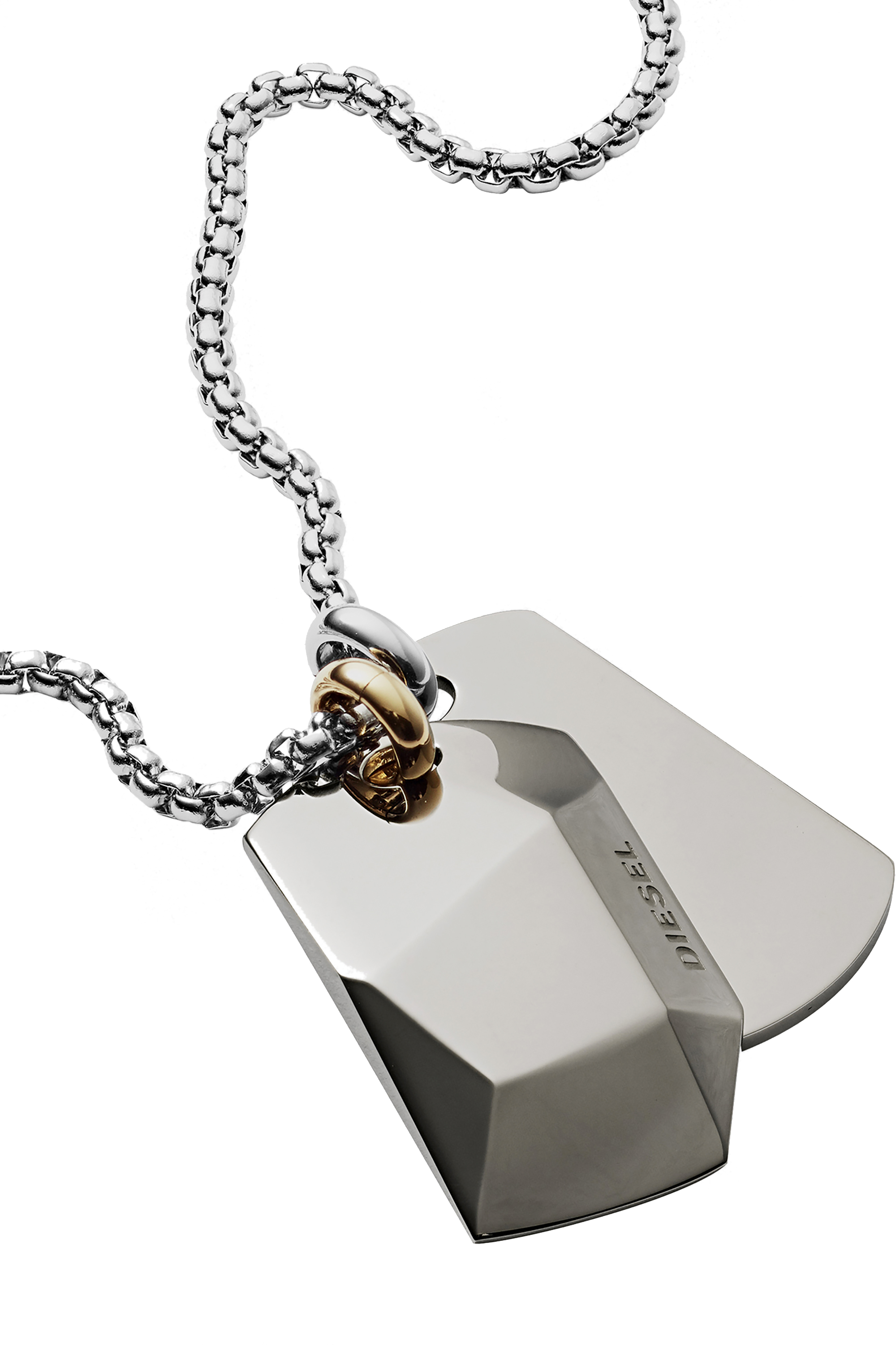Stainless Steel, Cross Pendant | Diesel 