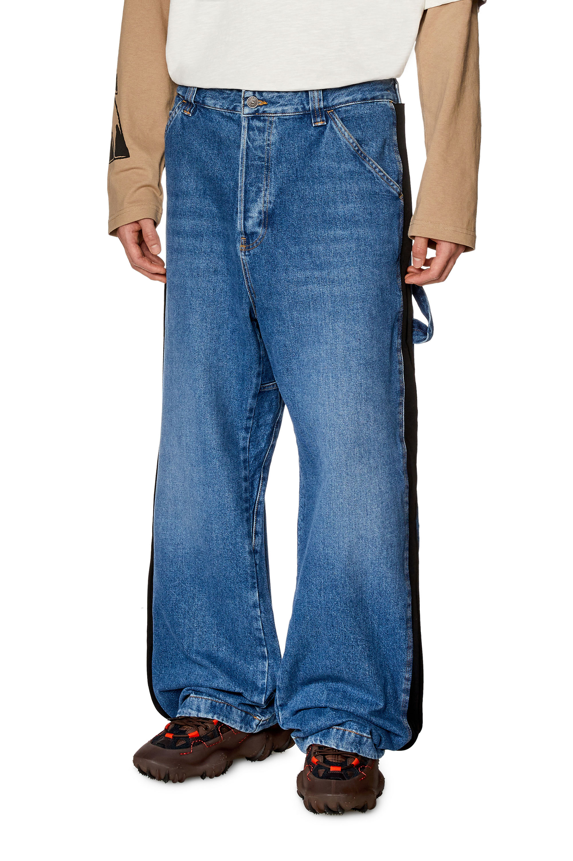 Diesel - Straight Jeans D-Livery 0HJAV, Medium blue - Image 2