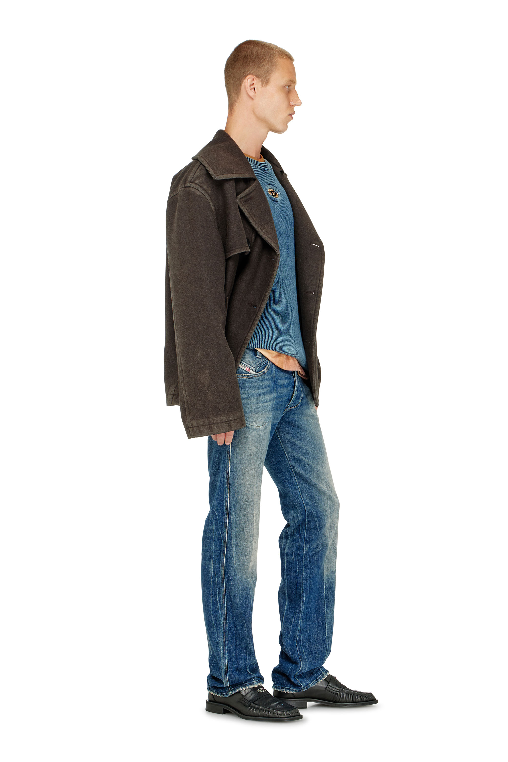 Diesel - Man's Regular Jeans 1985 Larkee 09Q27, Medium blue - 4