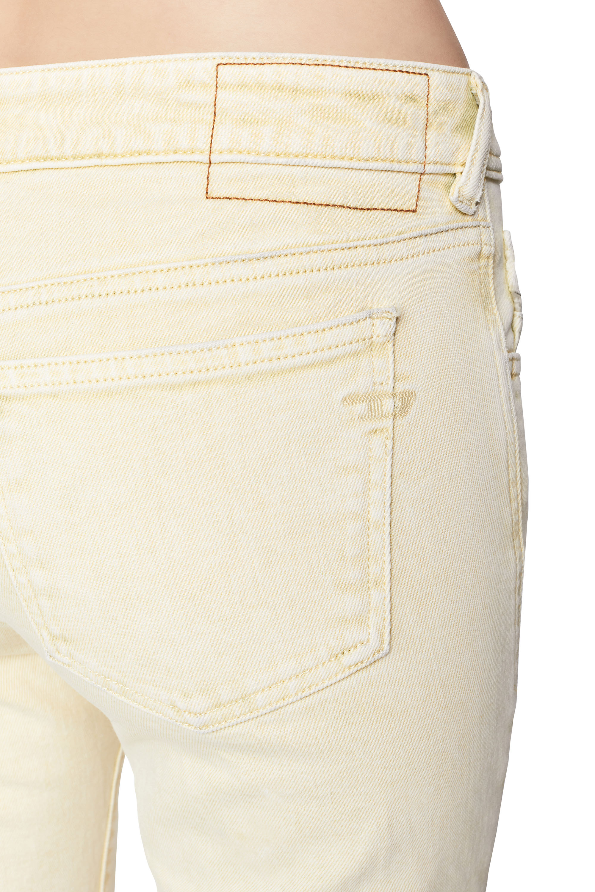 Diesel - 2002 09C93 Straight Jeans, Yellow - Image 3