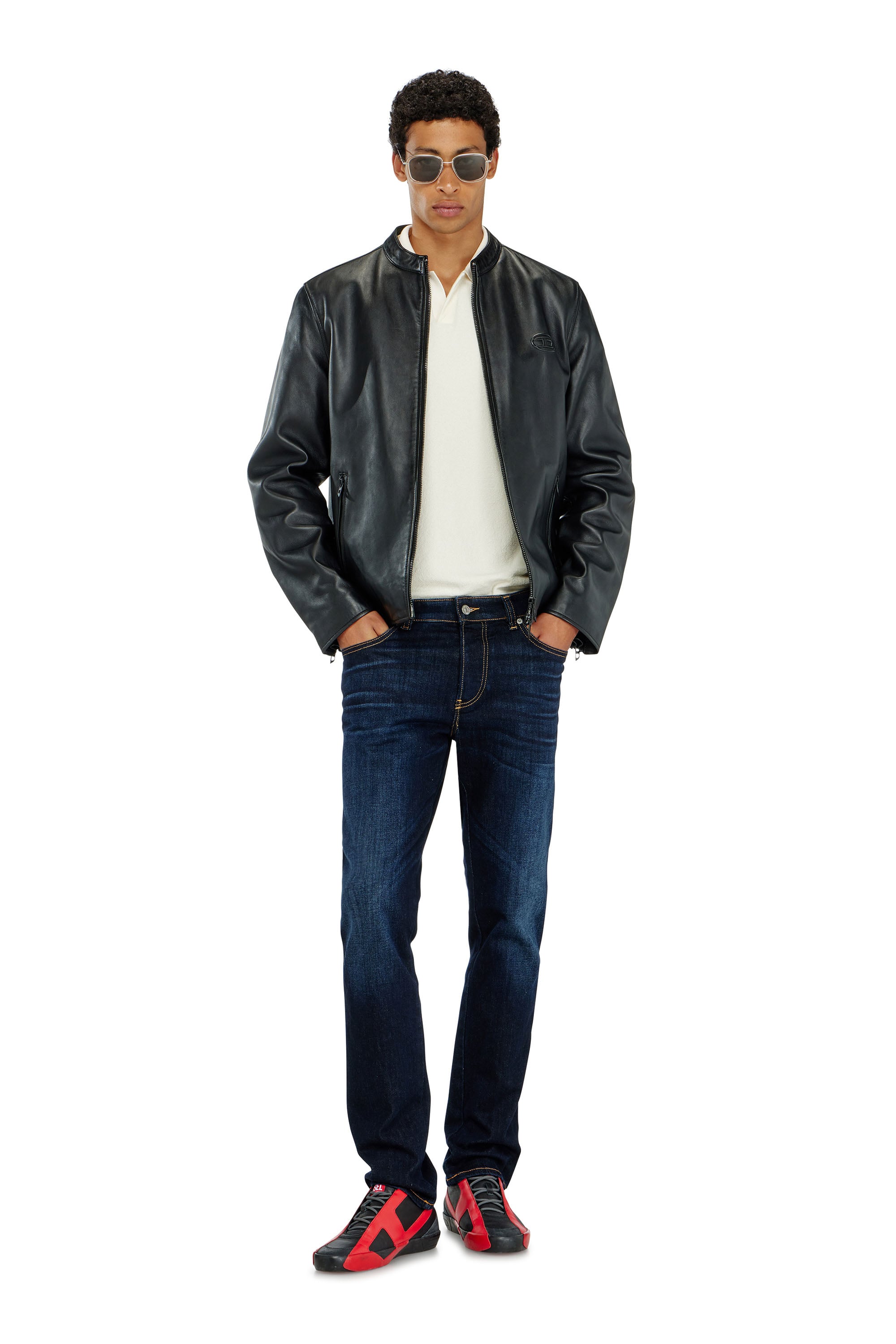 Diesel - Man's Slim Jeans 1993 D-Vyl 09Q15, Dark Blue - 1