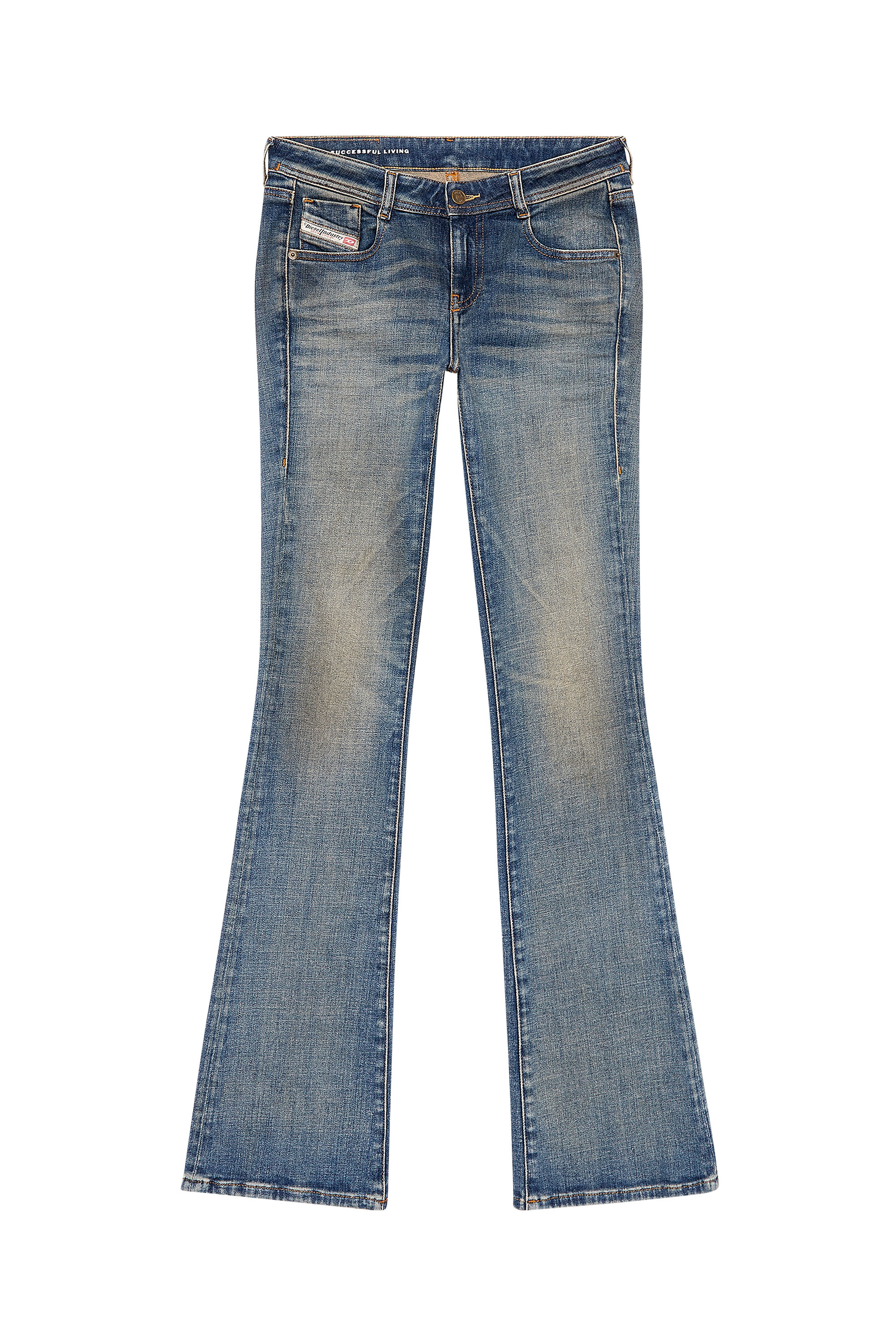 Diesel - Bootcut and Flare Jeans 1969 D-Ebbey 09H69, Dark Blue - Image 5