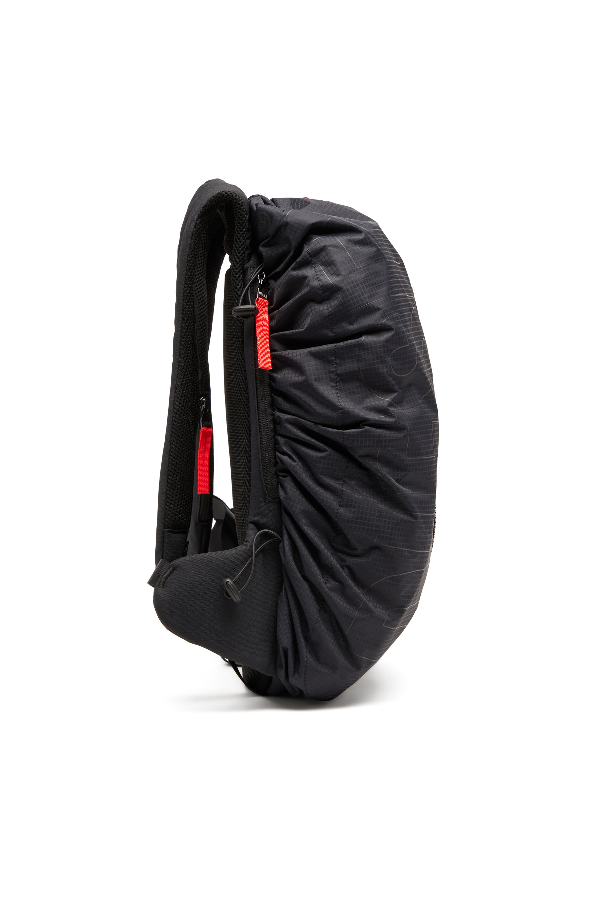 Diesel - ZIP-D BACKPACK X, Black - Image 4