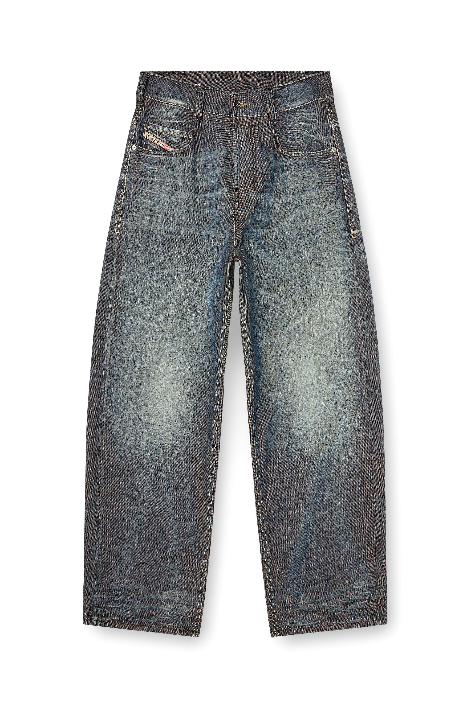 Diesel - Unisex's Relaxed Jeans 1997 D-Enim-M 007EM, Dark Blue - 3