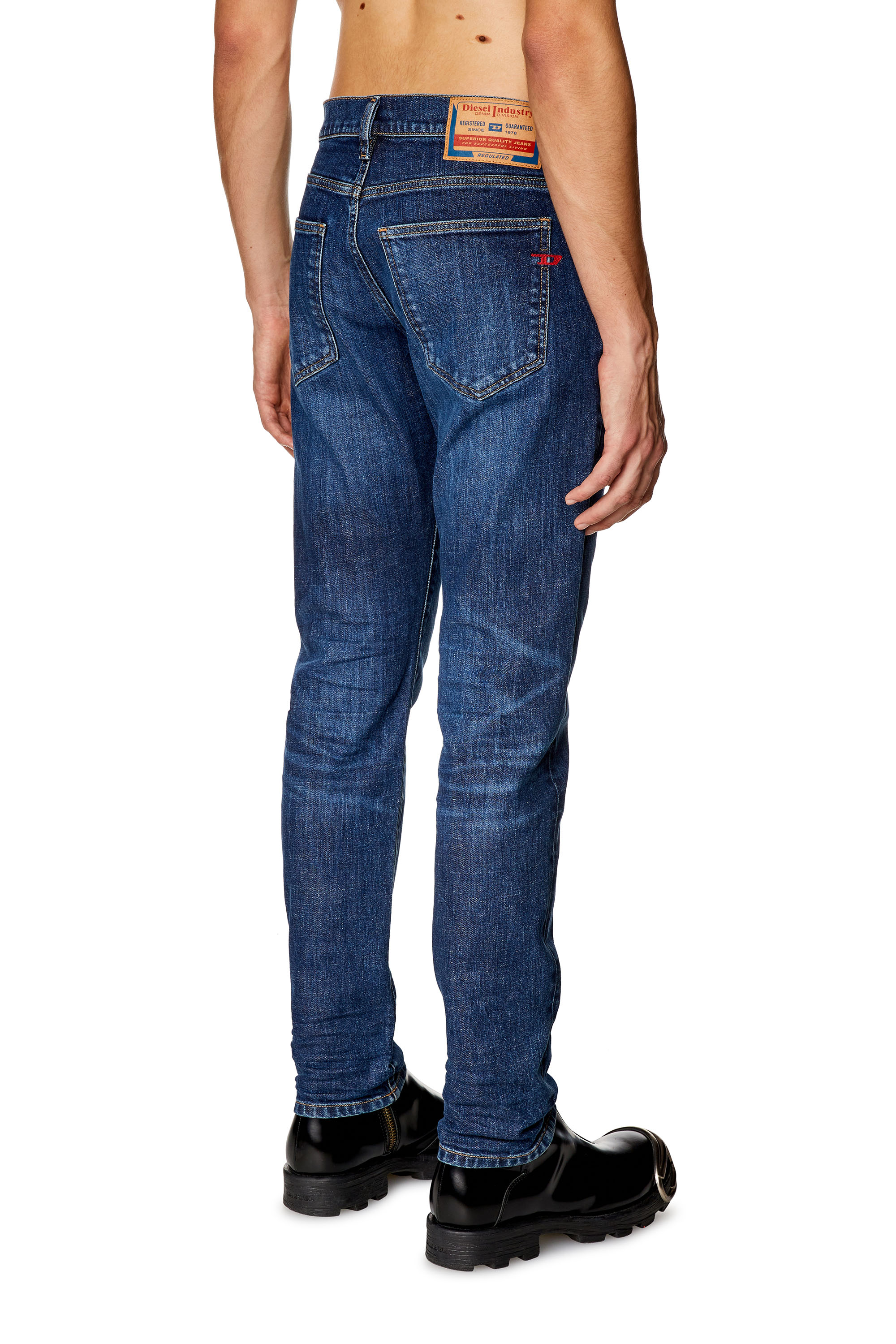 Diesel - Slim Jeans 2019 D-Strukt 0PFAZ, Dark Blue - Image 3