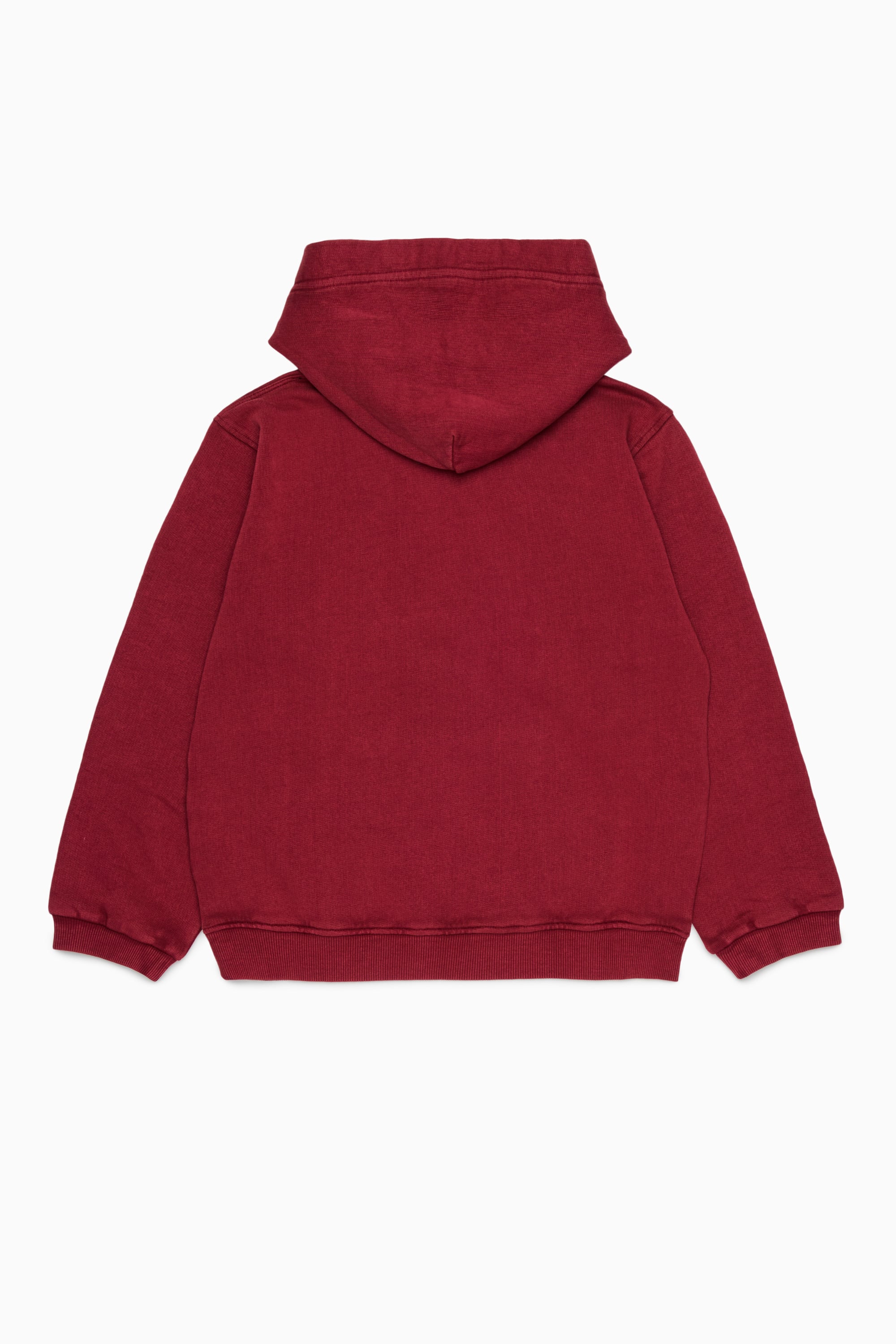Diesel - STISEL OVER, Man's Hoodie with maxi logo print in Red - 2