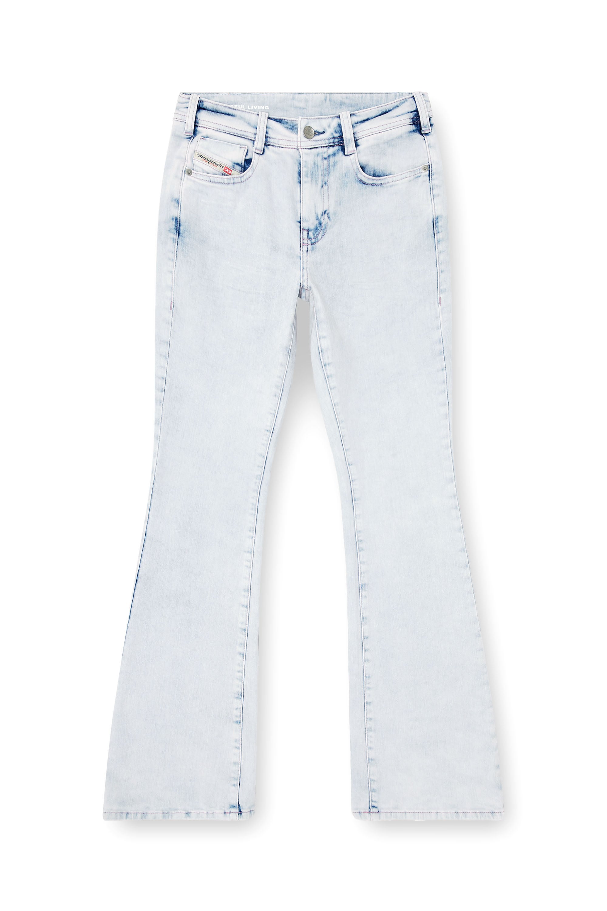 Diesel - Woman's Bootcut Jeans 1969 D-Ebbey 0HDBH, Light Blue - 3