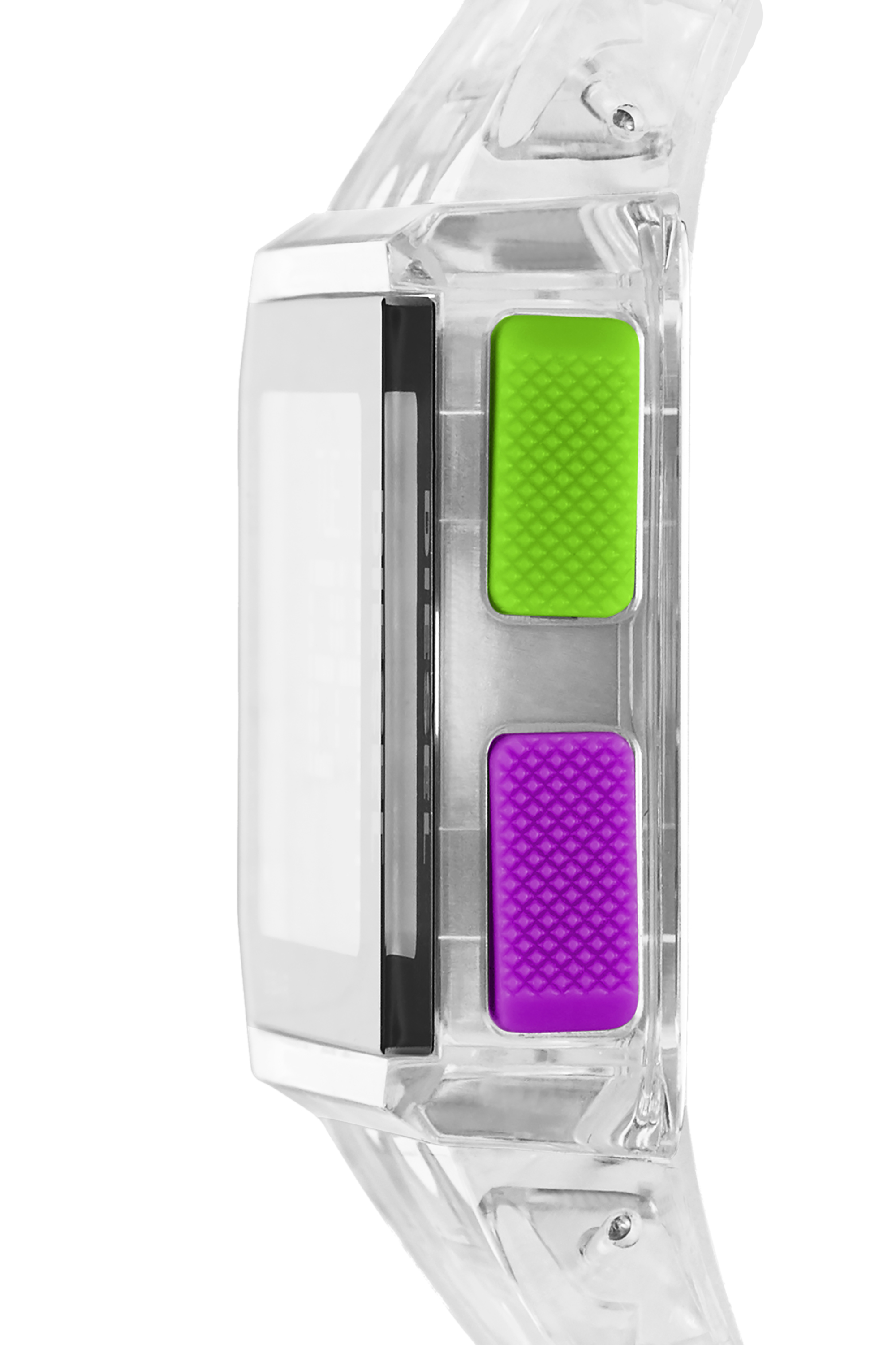 Diesel - DZ1935, Unisex's Limited-edition Chopped digital transparent watch in White - 3