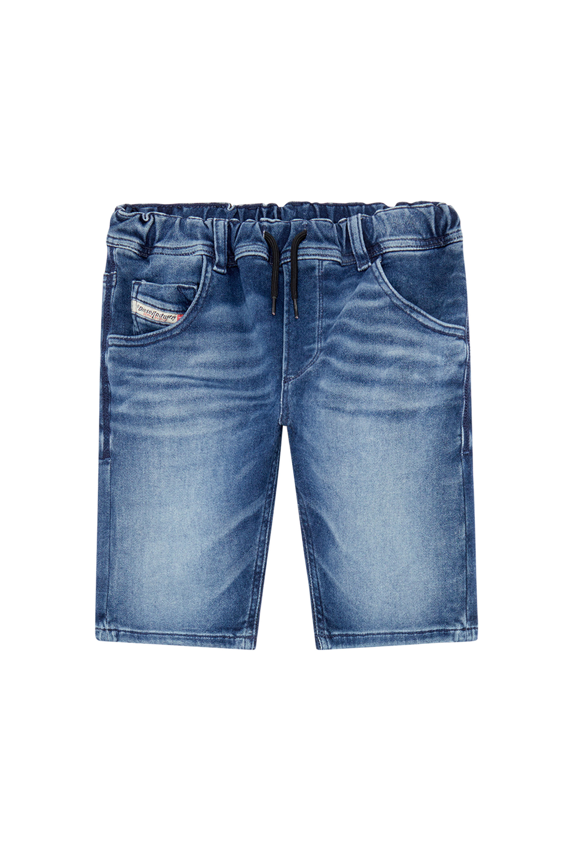 Diesel - KROOLEY-NE-J SH JJJ, Man's Krooley JoggJeans shorts in Medium blue - 1