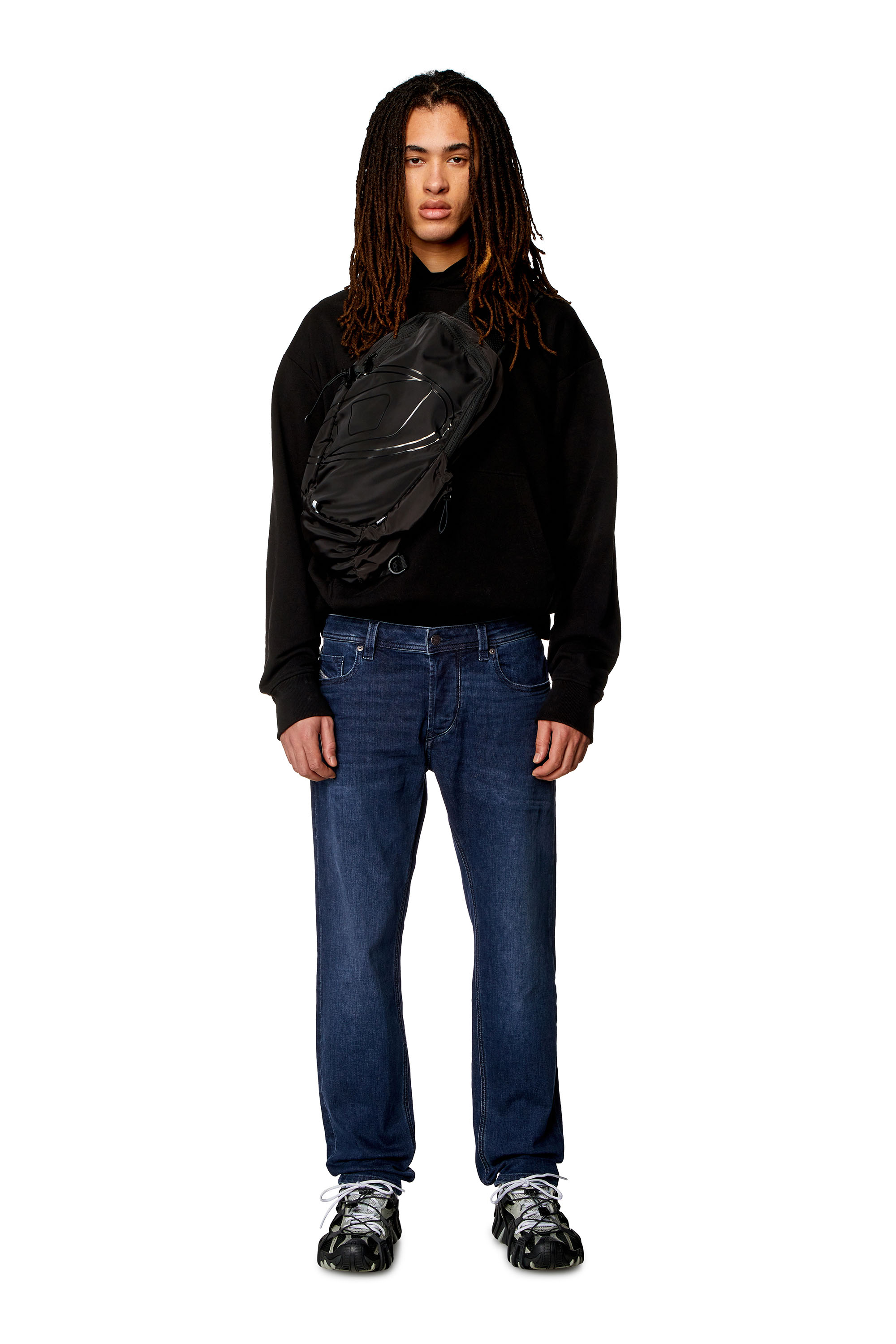 Diesel - Tapered Jeans 1986 Larkee-Beex 0CNAA, Dark Blue - Image 4