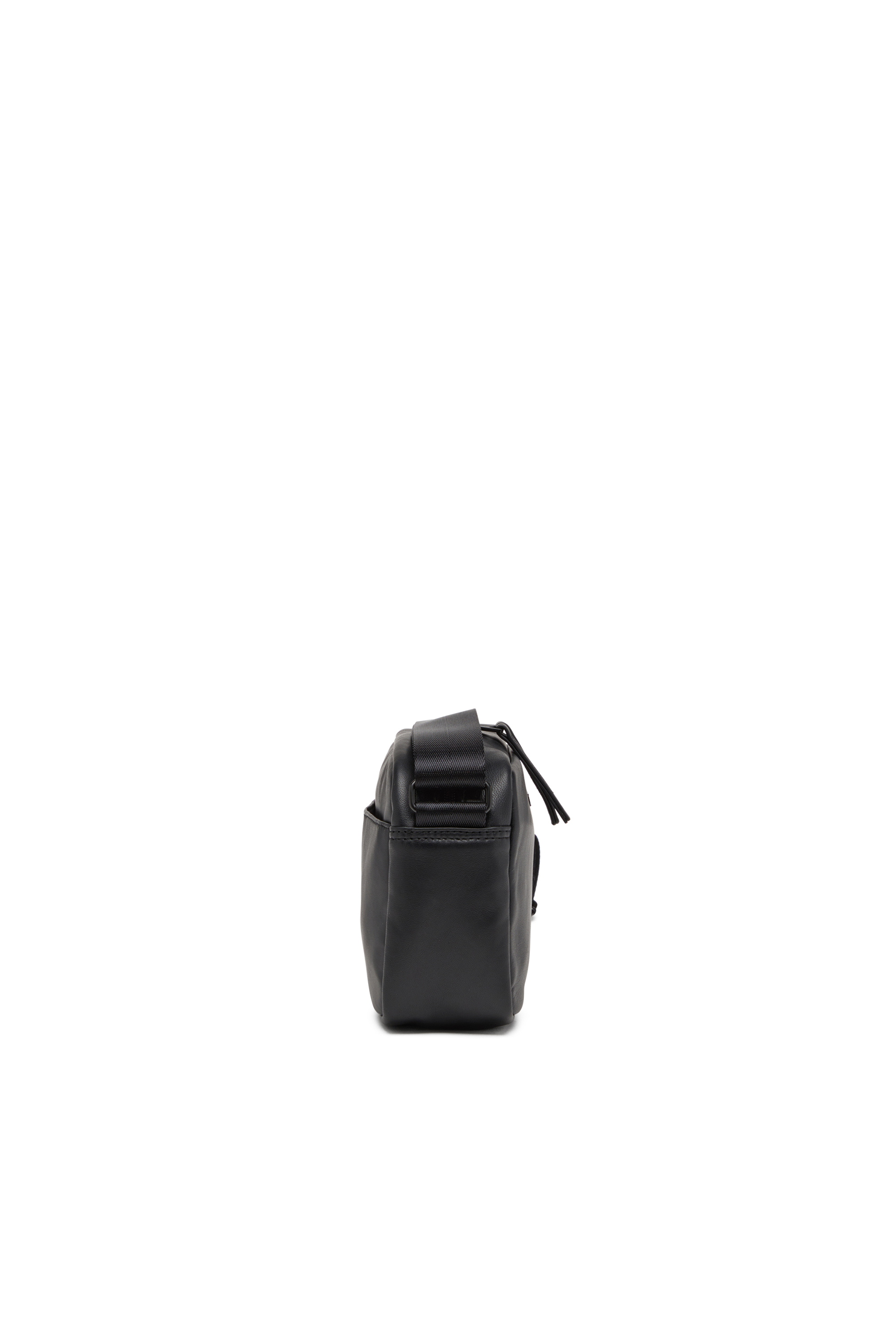 Diesel - RAVE CAMERA BAG X, Unisex's Camera bag in nappa leather in Black - 3