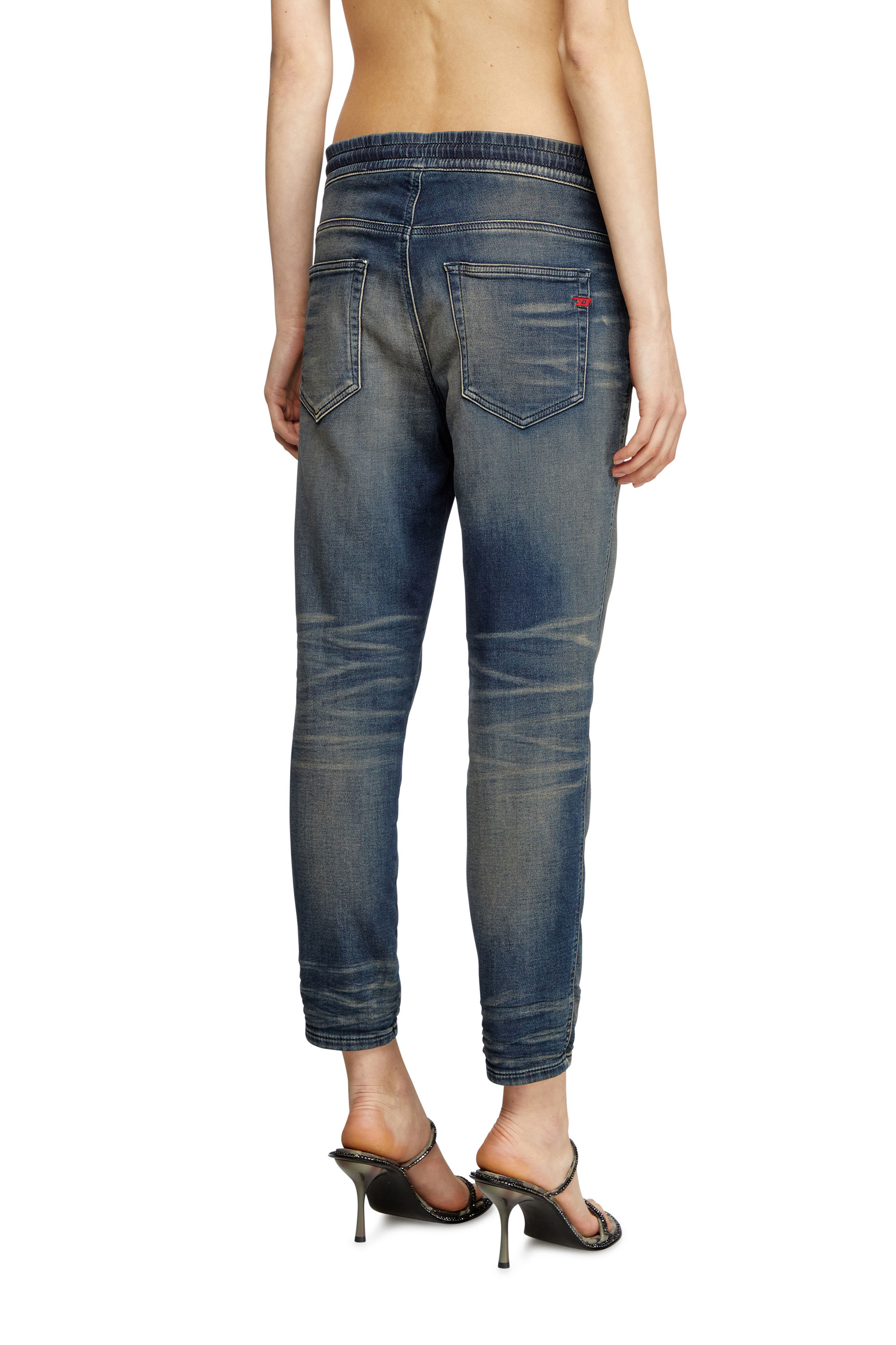 Diesel - Woman's Regular 2041 D-Fayza Joggjeans&reg; 068PM, Dark Blue - 4