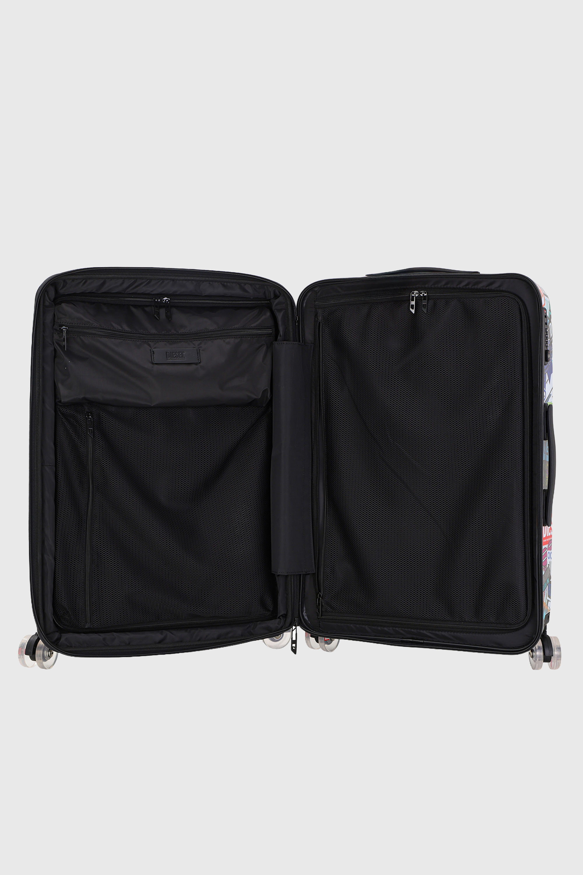 Diesel - DIESEL PC PRINTED TROLLEY-STICKERS- DSL0, Unisex's Sticker style suitcase size M in Multicolor - 3
