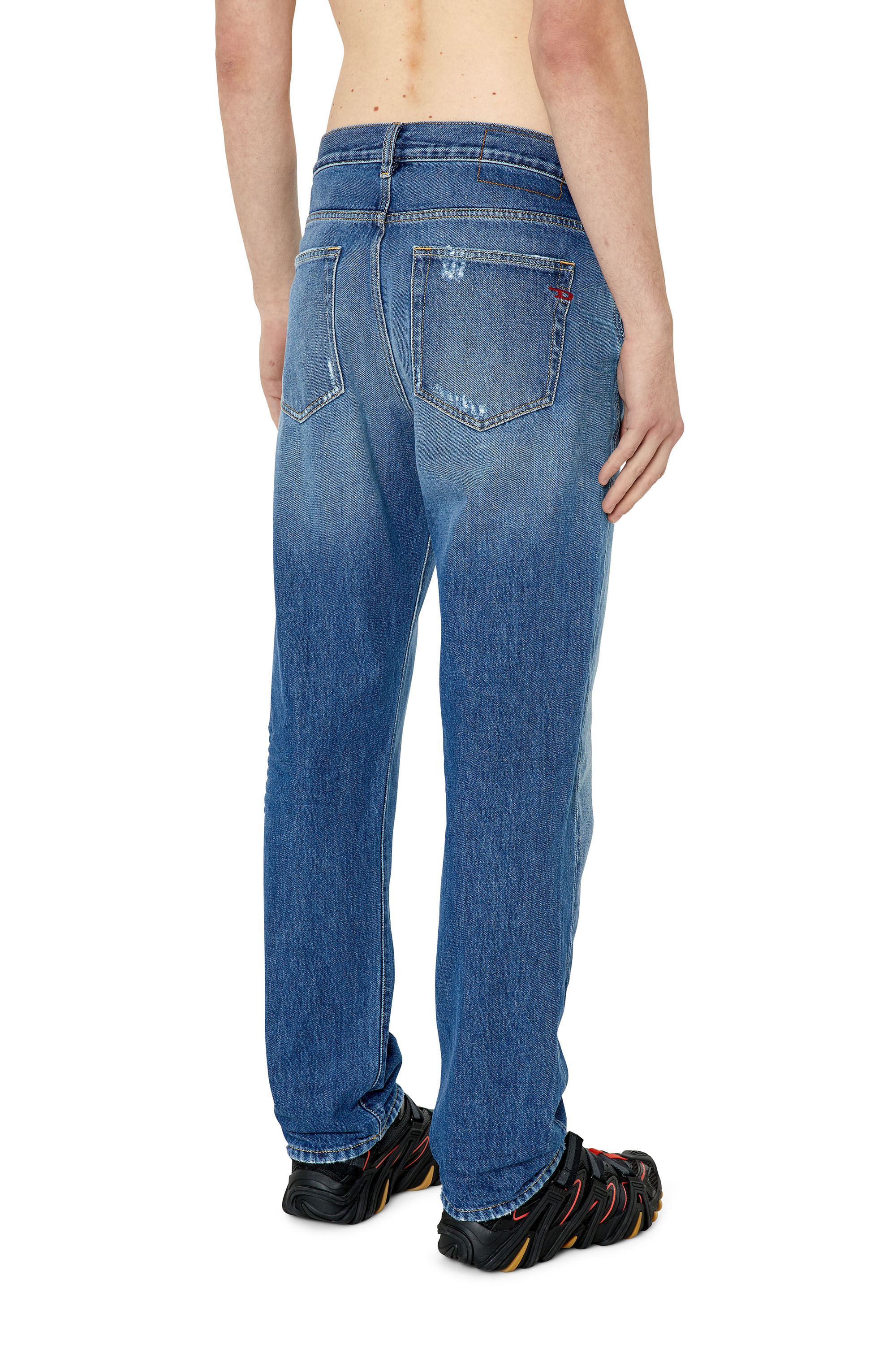 Diesel - Straight Jeans 2020 D-Viker E9C03, Medium blue - Image 3