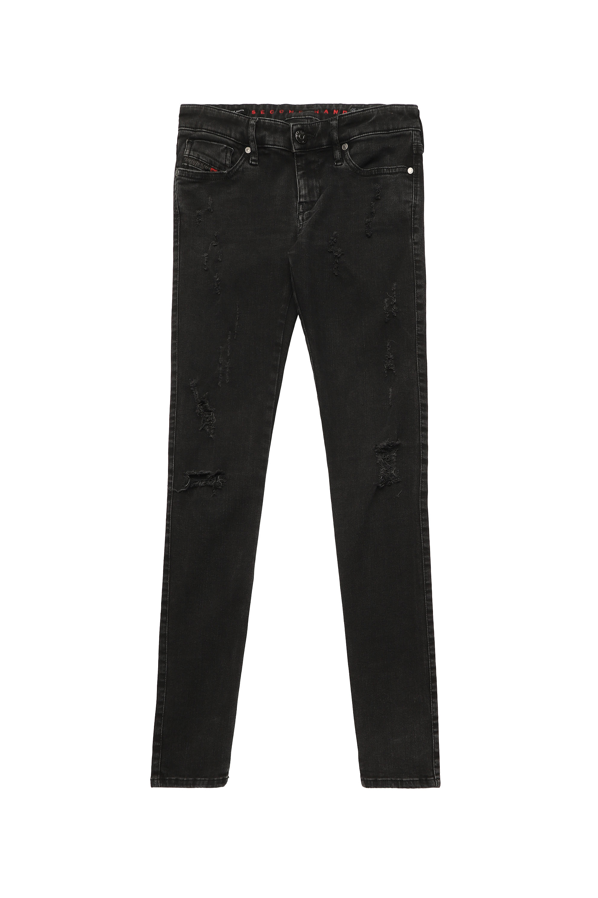 Diesel - SKINZEE-LOW, Woman's Diesel Woman - Jeans Black/Dark grey in Black/Dark grey - 1