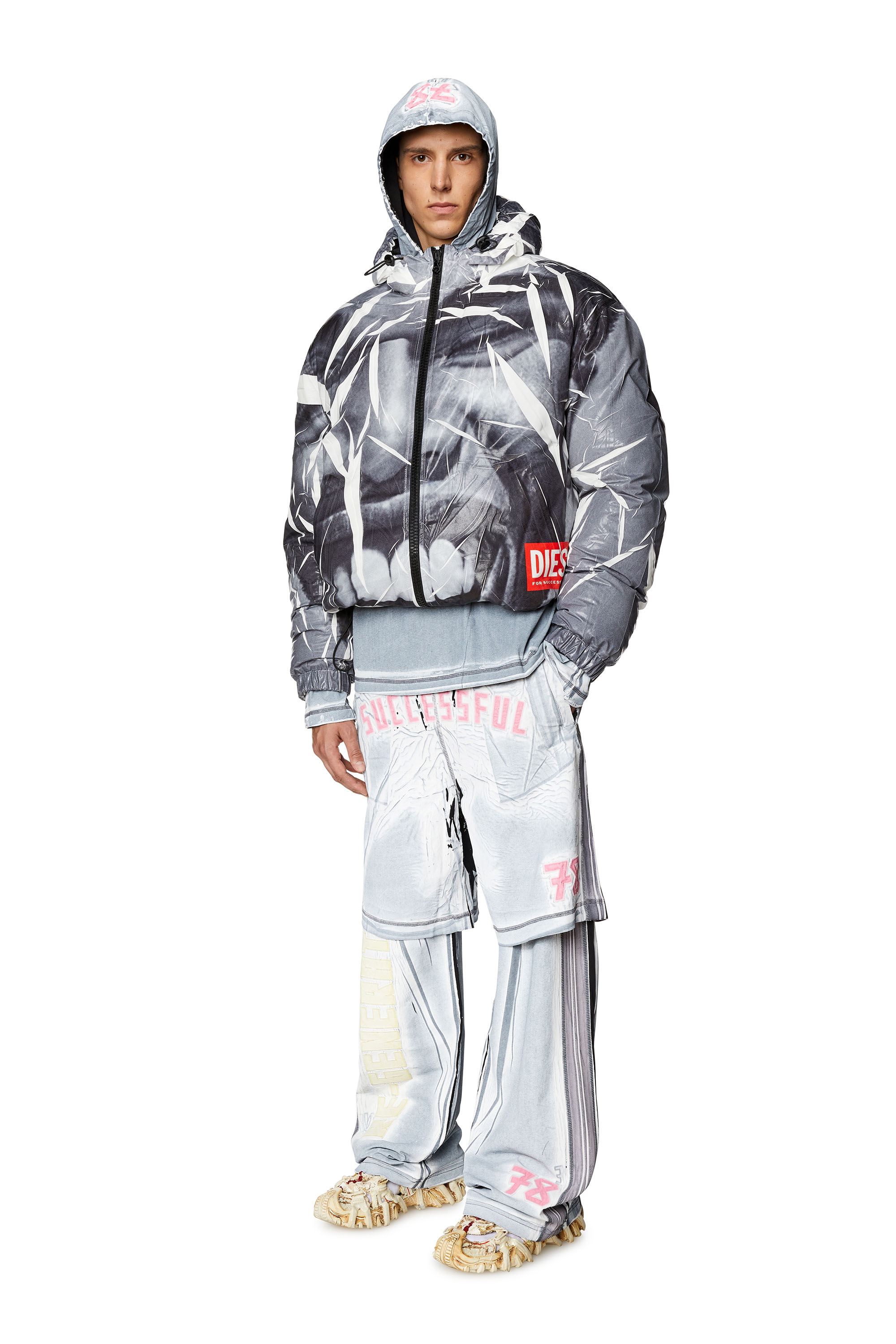 Diesel - J-THOOT, Grey/White - Image 2