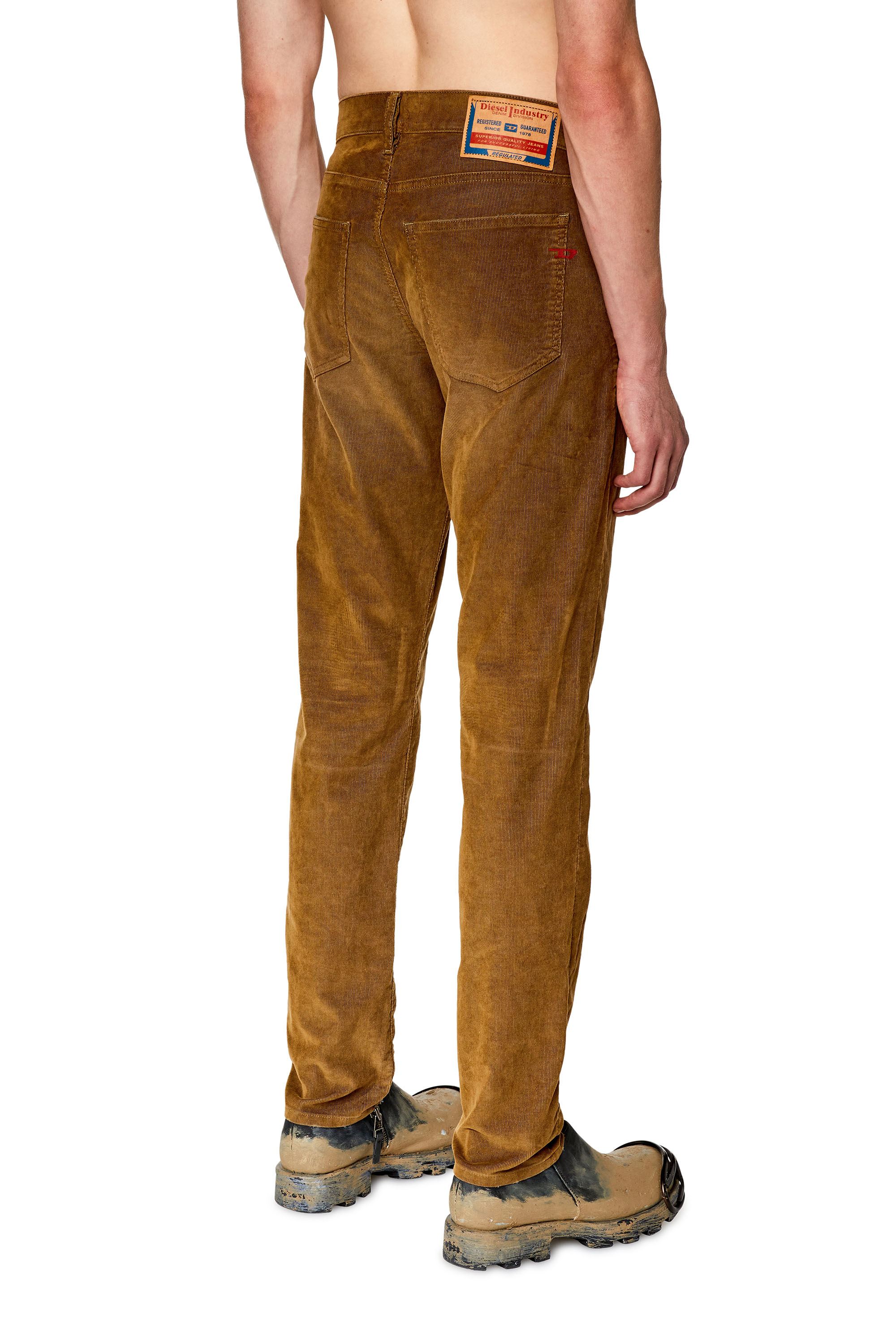 Diesel - Slim Jeans 2019 D-Strukt 003GJ, Light Brown - Image 2