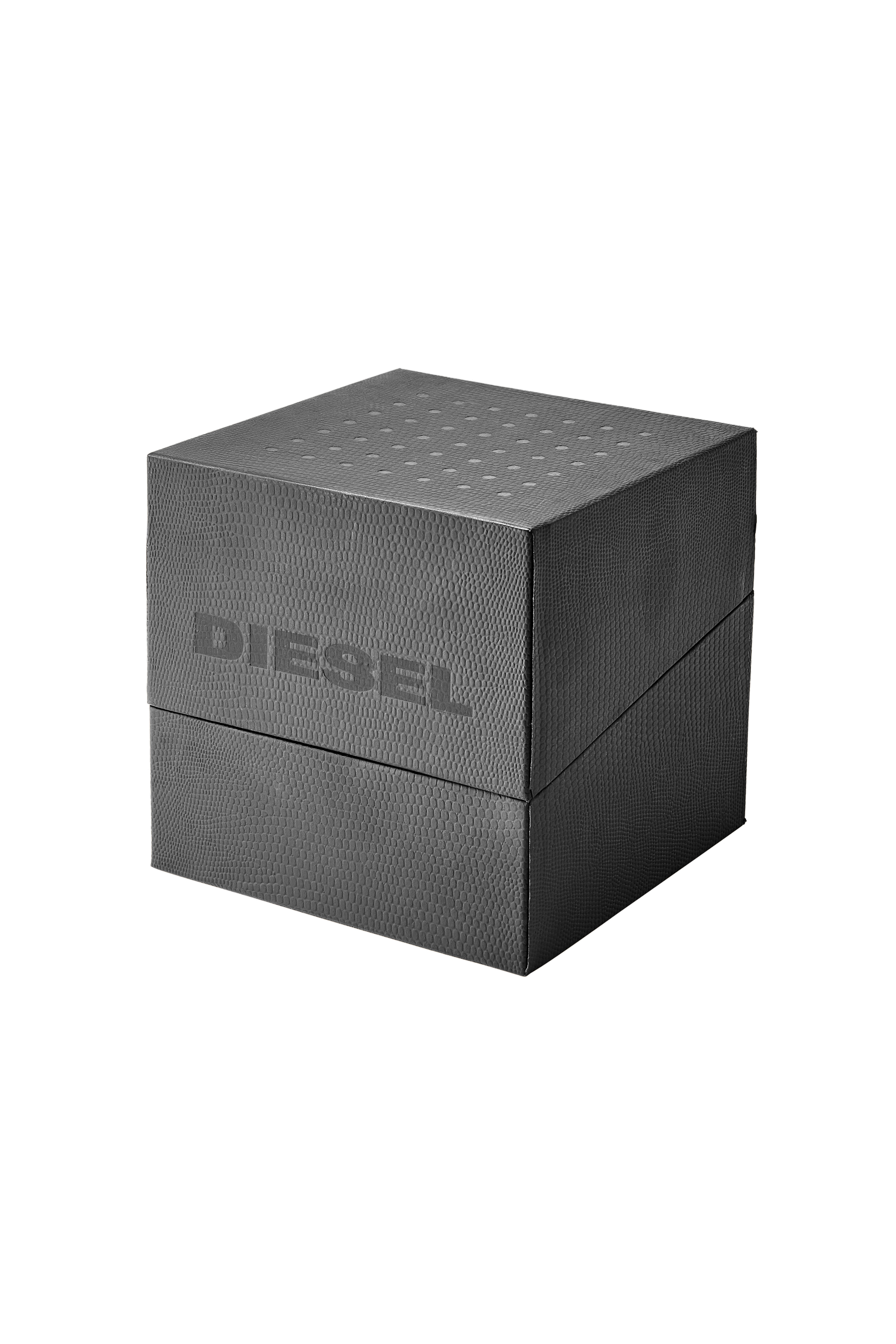 Diesel - DZ7428, Man's Boltdown Chronograph Black Leather Watch in Black - 4