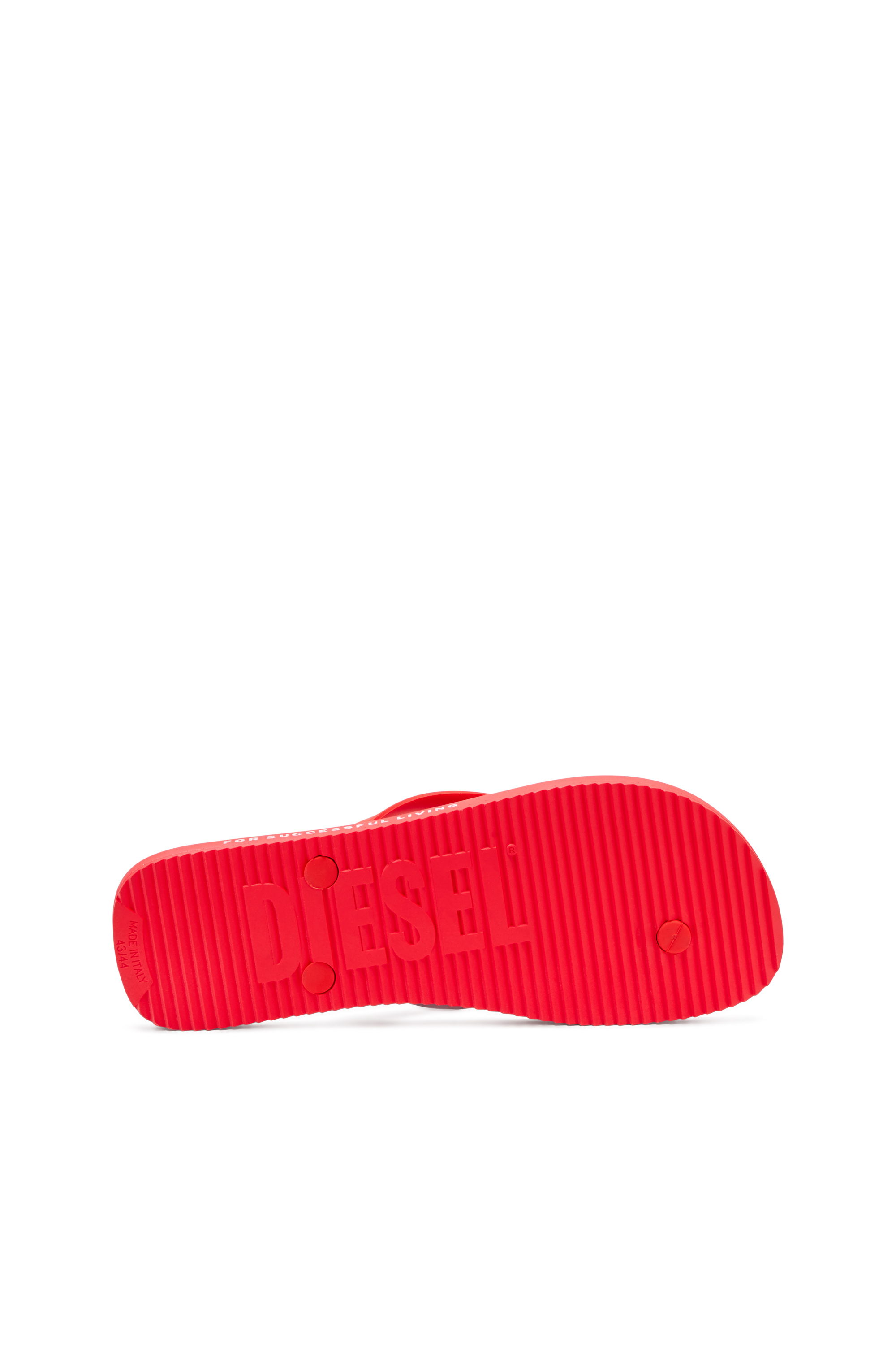 Diesel - SA-RIO W, Woman's Rubber flip-flops in Red - 4