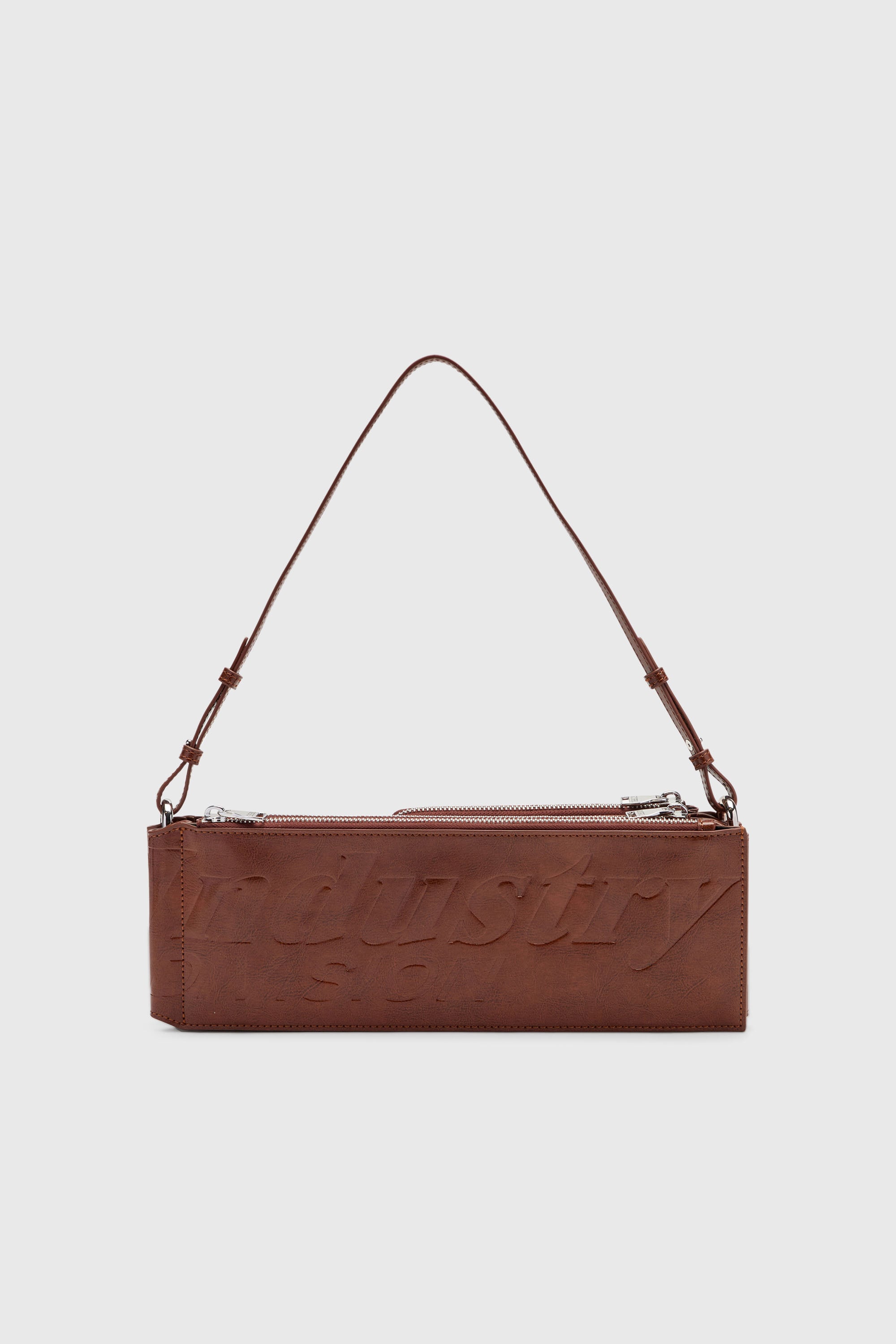 Diesel - FLAG-D SHOULDER BAG X, Unisex's Flag-D-Modular logo-embossed shoulder bag in Brown - 3