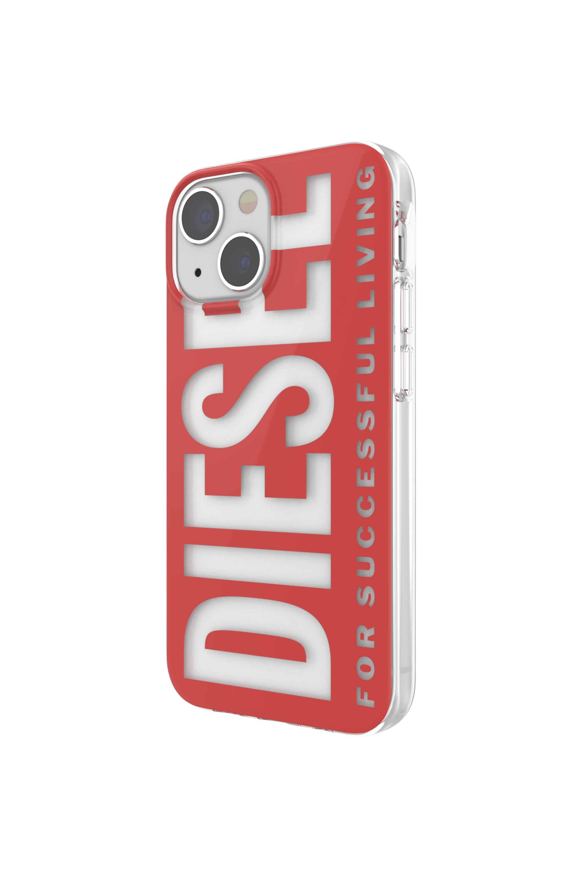 Diesel - 47201 STANDARDASE, Unisex's Clear case for iPhone 13 Mini in Red - 4