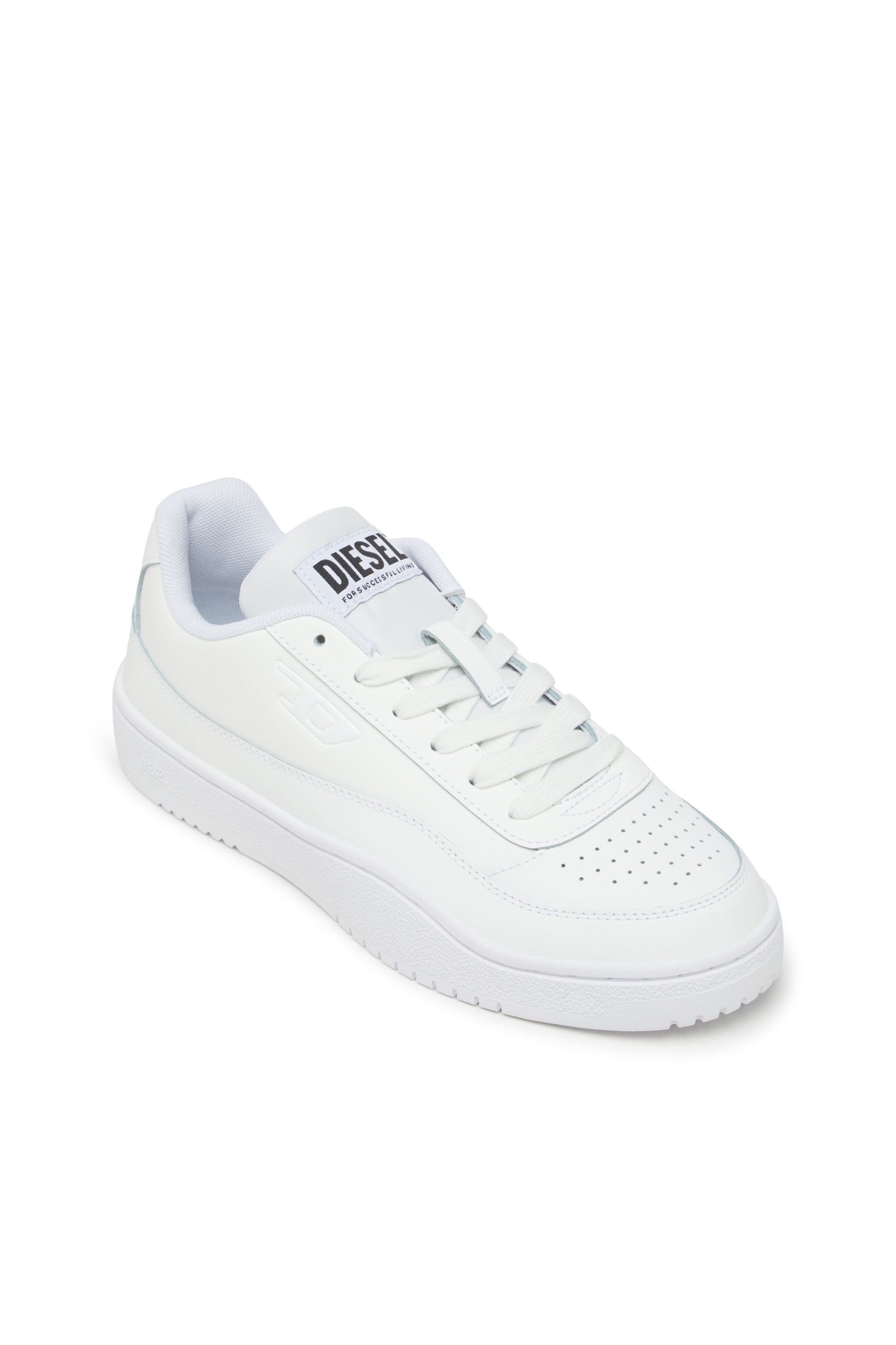 Diesel - S-TRACKER-D LOW W, Woman's S-Tracker-D-Low top sneaker in White - 6