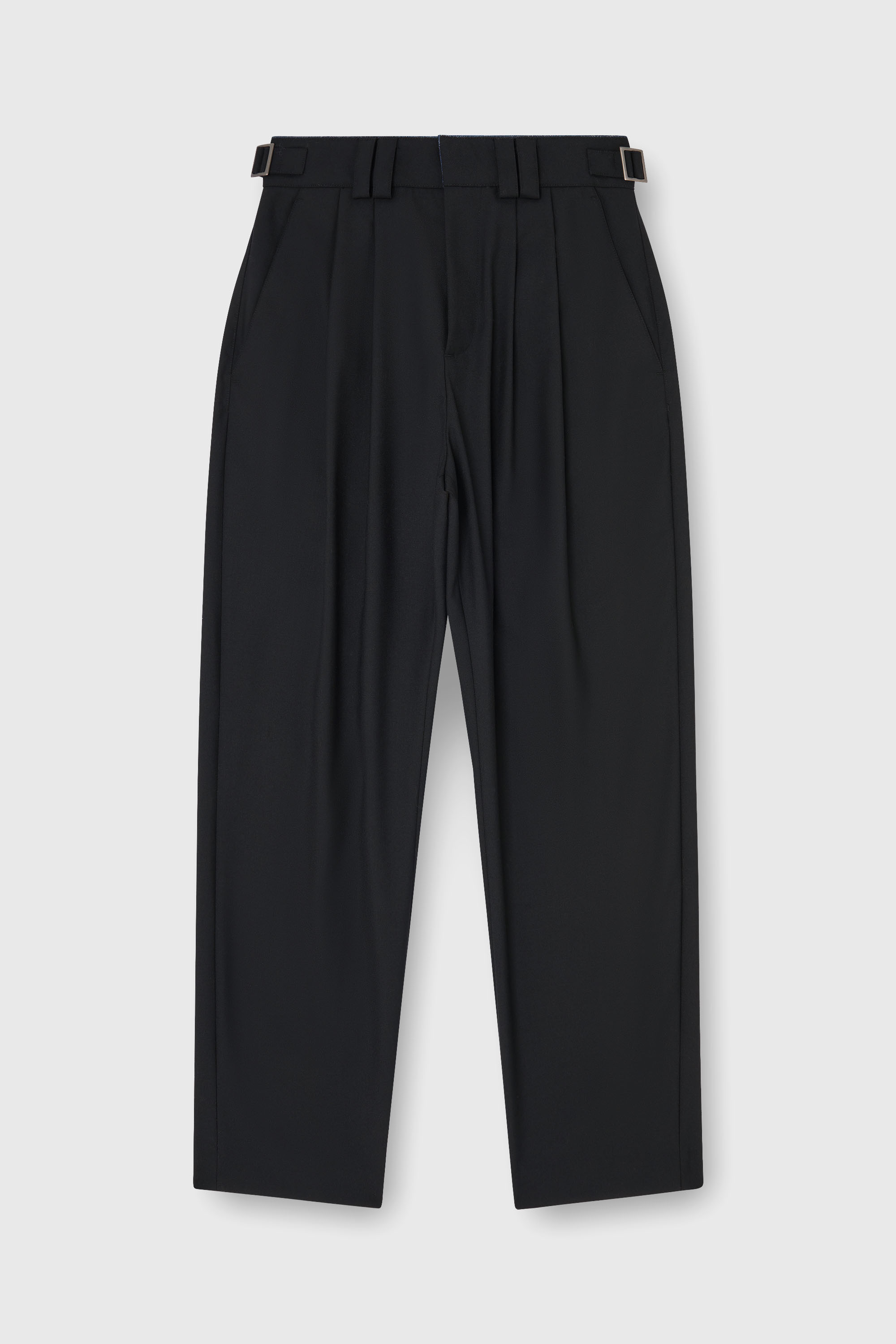 Diesel - P-HIT-COOL, Man's Tailored pants with denim detail in Black - 2