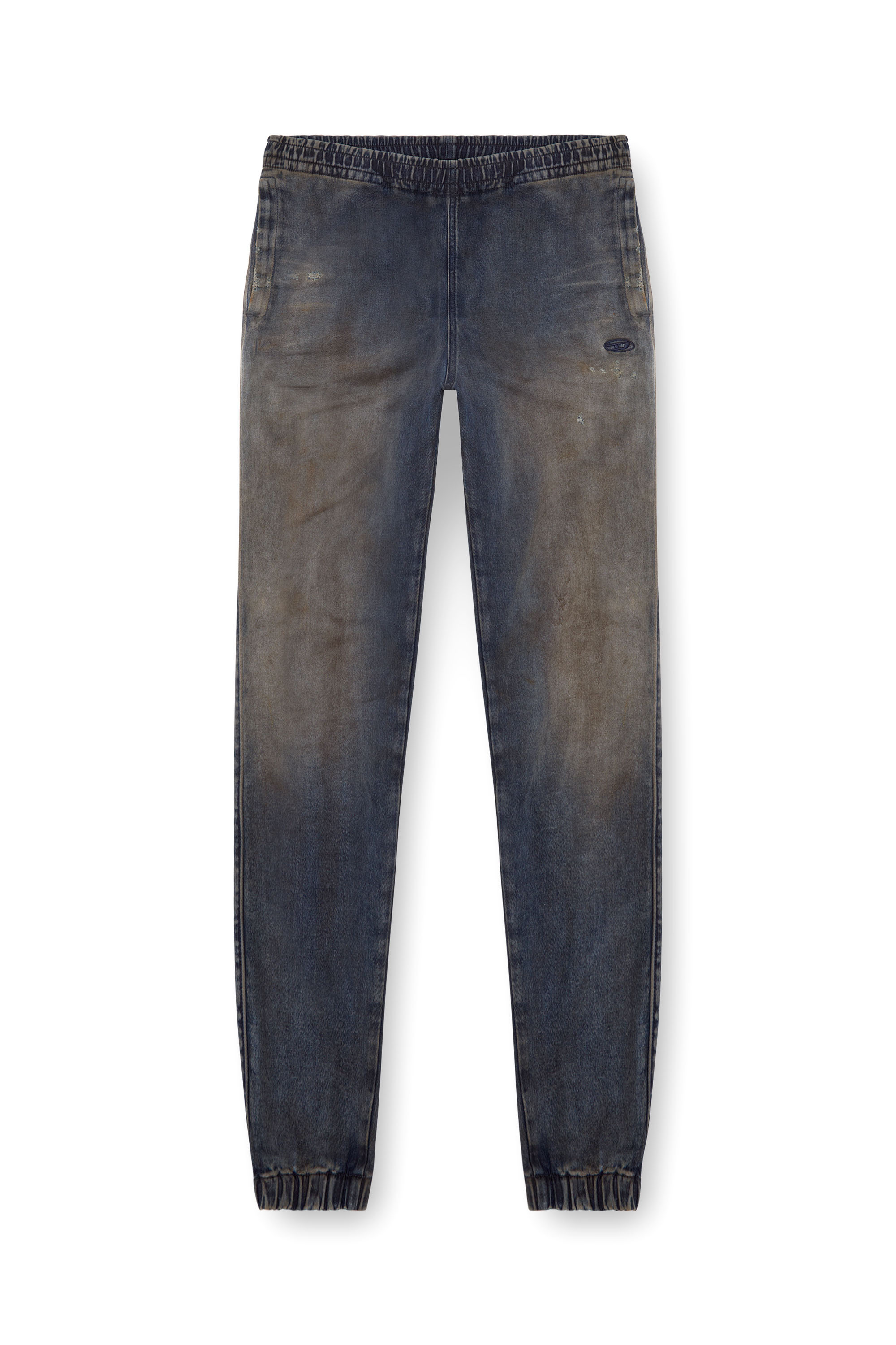 Diesel - Man's Tapered D-Lab Track Denim 068LV, Dark Blue - 3