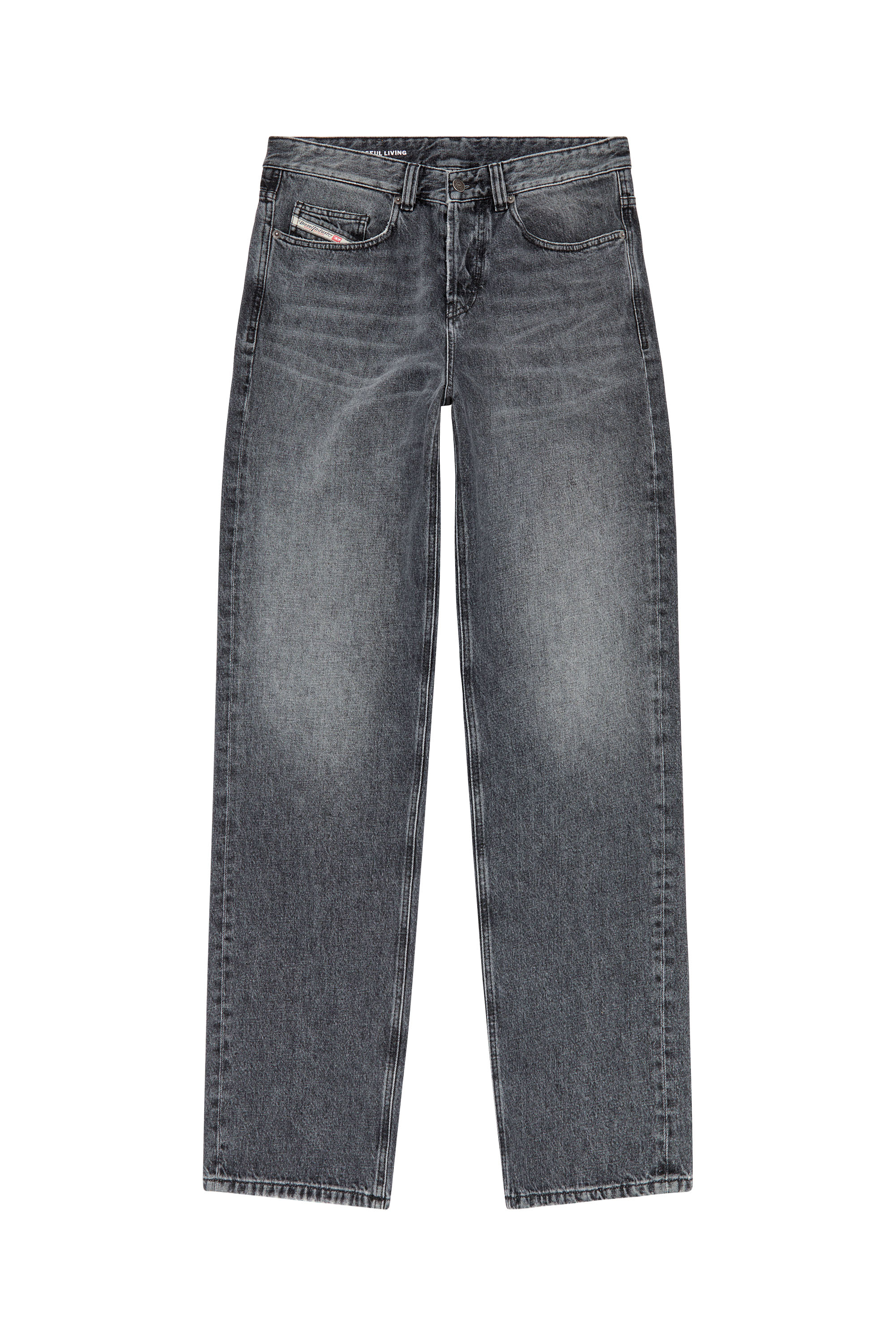 Diesel - Straight Jeans 2001 D-Macro 007X3, Dark grey - Image 1