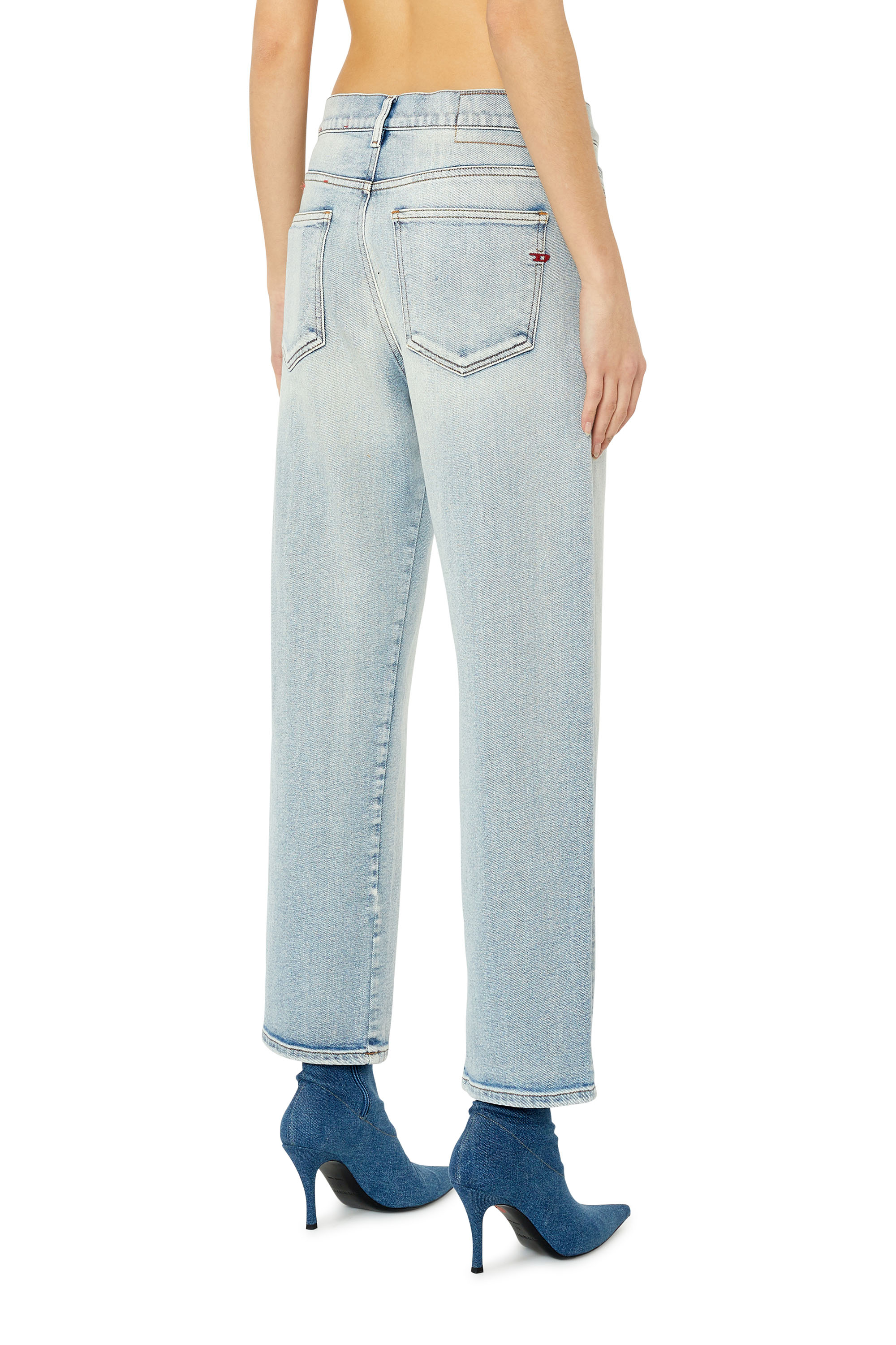Diesel - Boyfriend Jeans 2016 D-Air 9C08L, Light Blue - Image 3