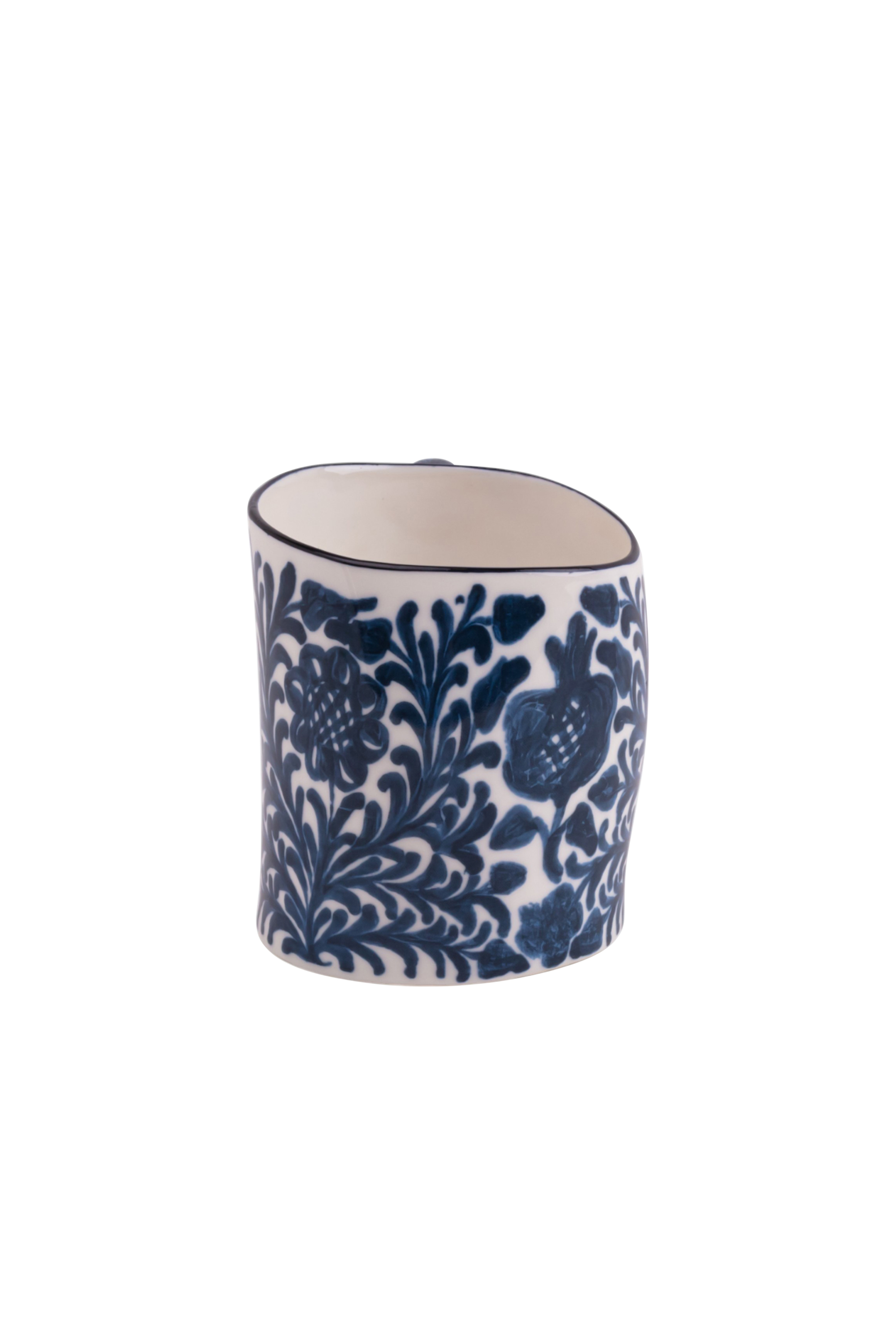 Diesel - 11267 PORCELAIN MUG "CLASSIC ON ACID" -, Unisex's Porcelain mug in White/Blue - 3
