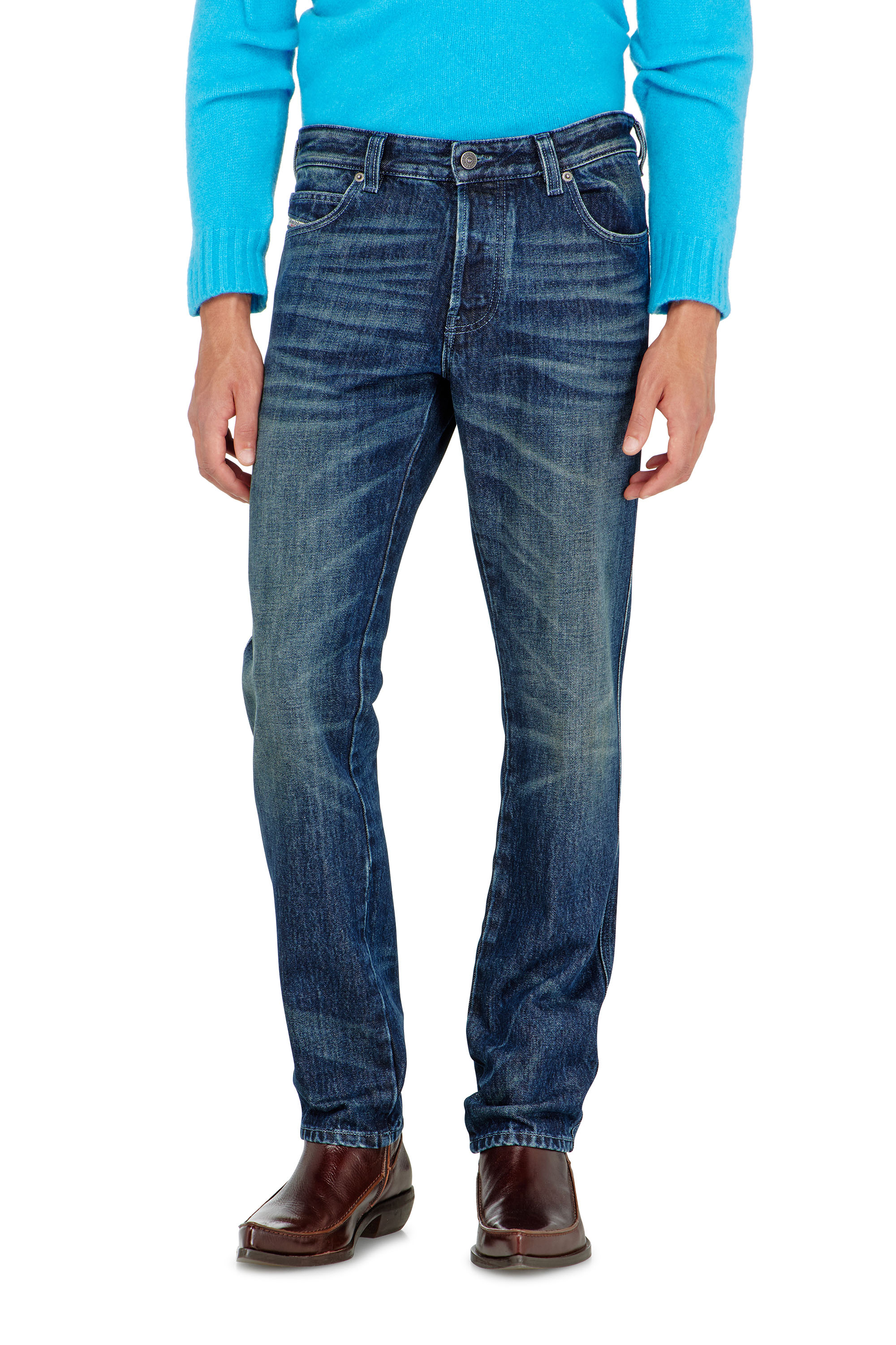 Diesel - Man's Slim Jeans 1993 D-Vyl 007FZ, Dark Blue - 1