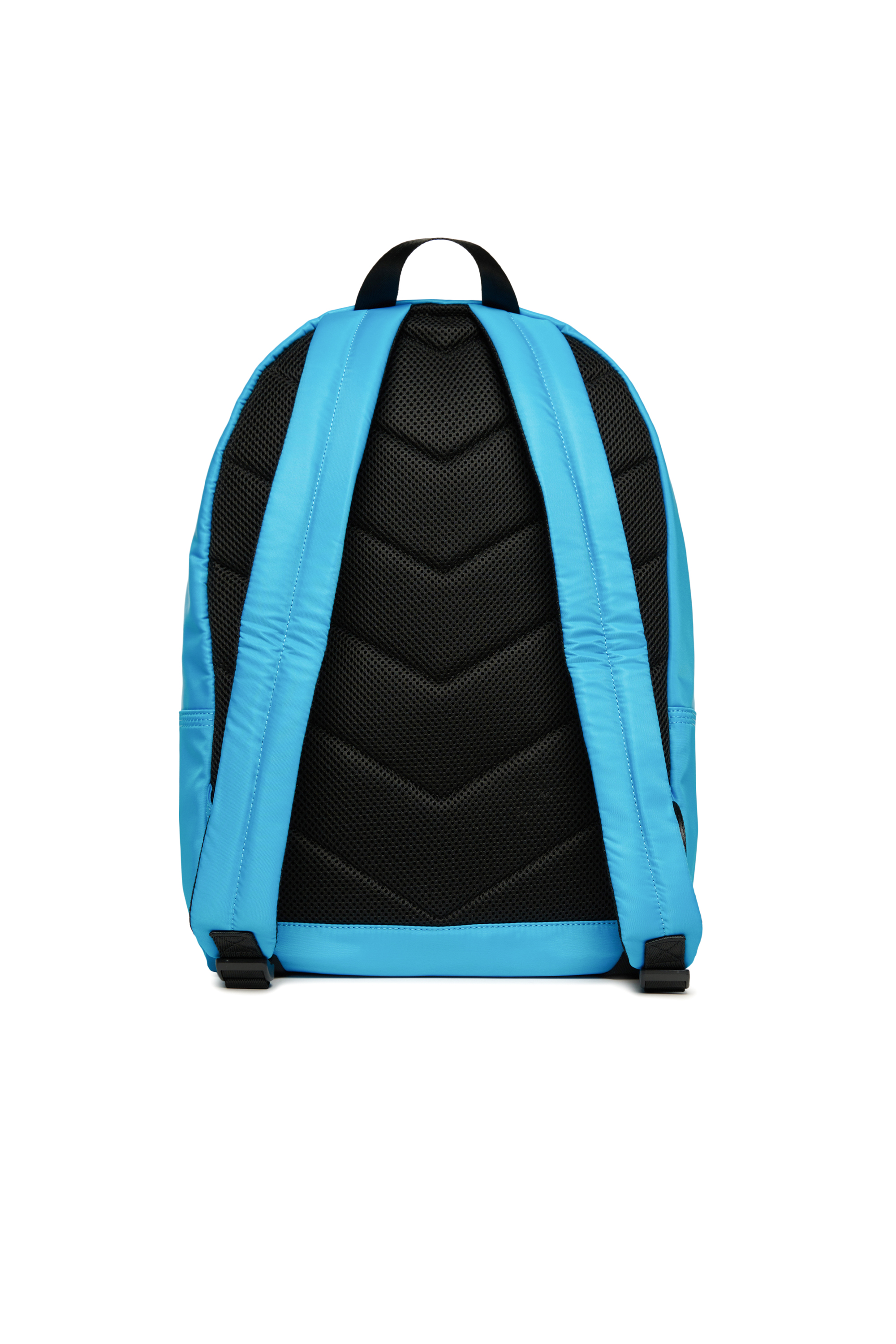 Diesel - WOVAL, Unisex's Nylon backpack with embossed Oval D in Blue - 2