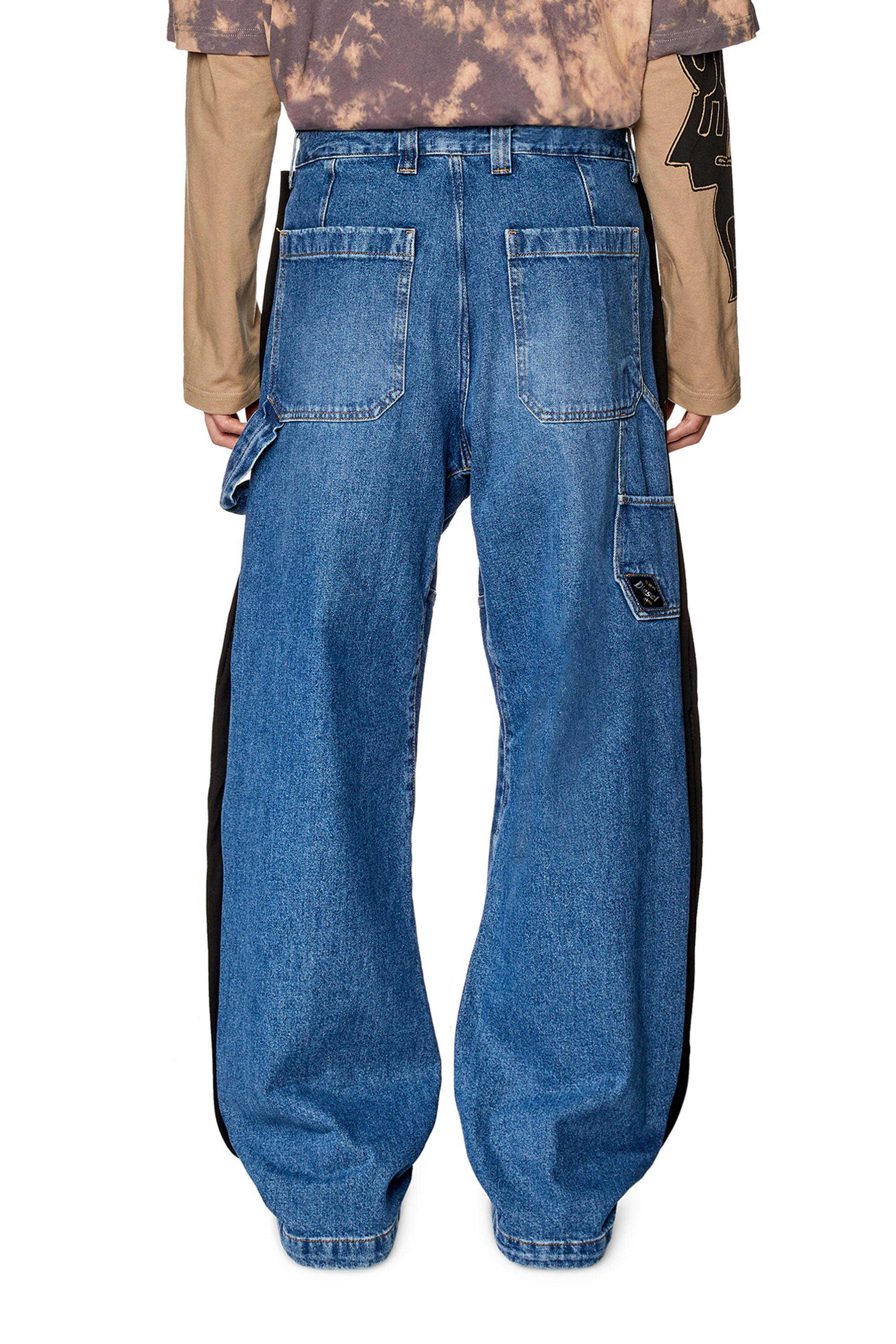 Diesel - Straight Jeans D-Livery 0HJAV, Medium blue - Image 3